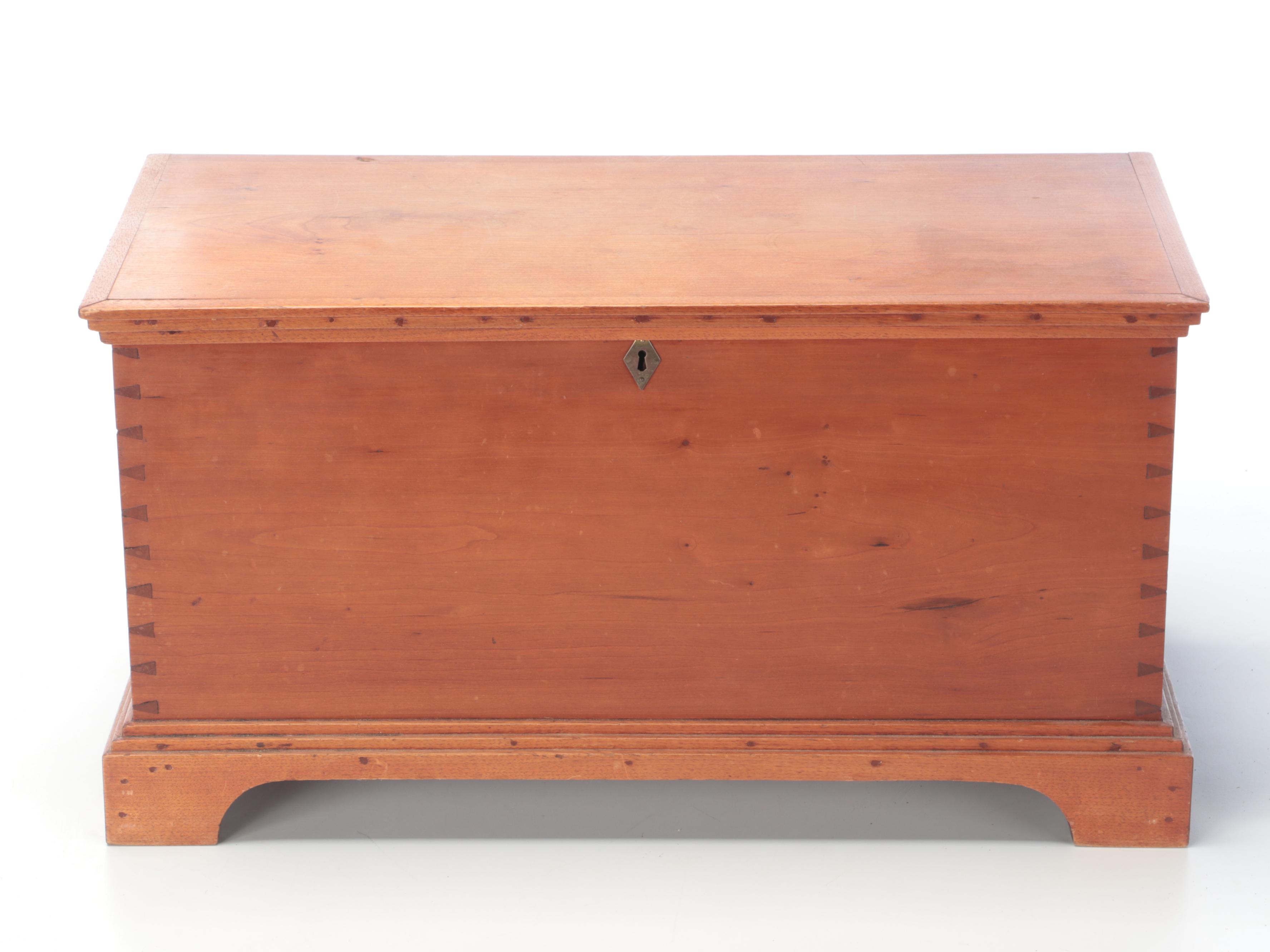 Cedar Locking Chest, Mid-20th Century