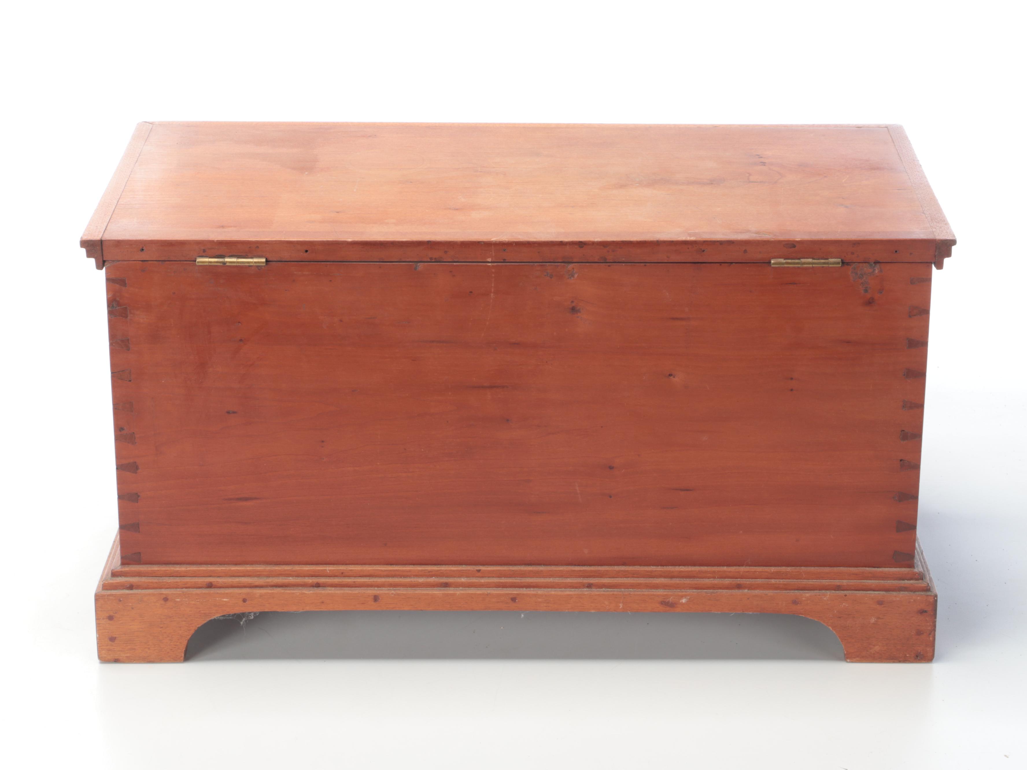 Cedar Locking Chest, Mid-20th Century
