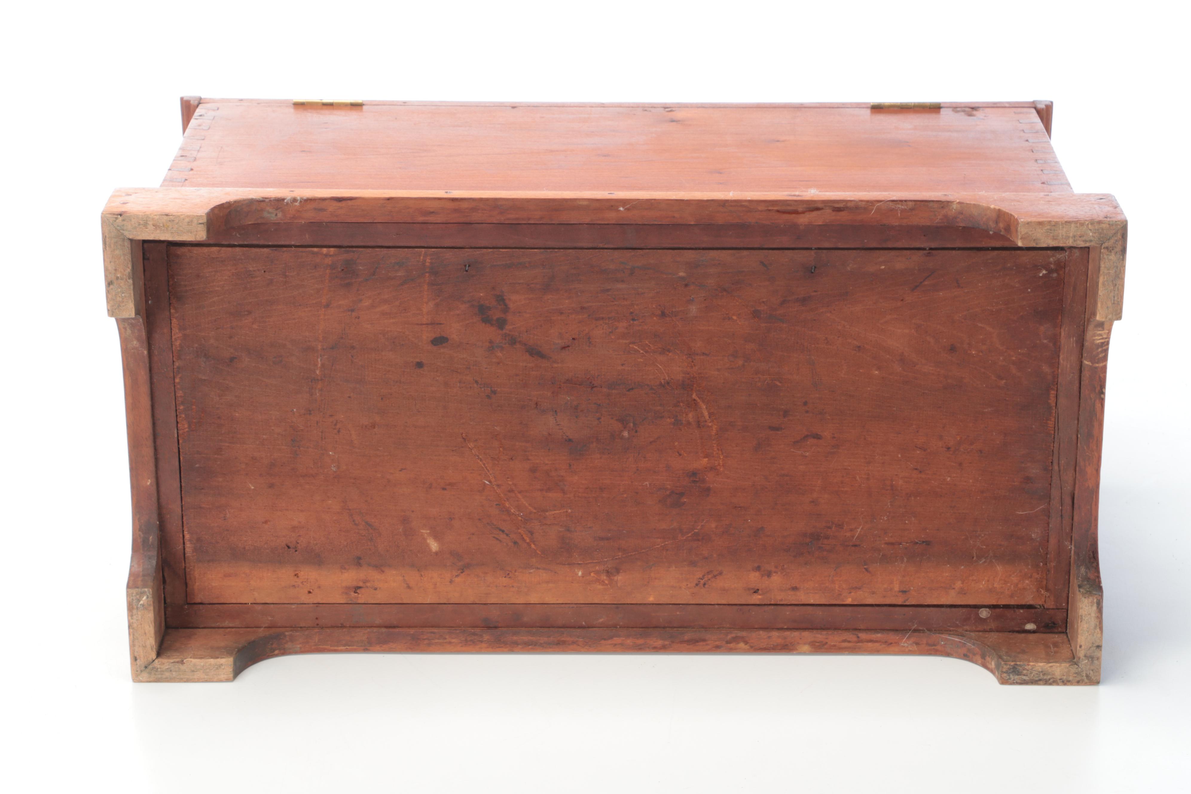 Cedar Locking Chest, Mid-20th Century