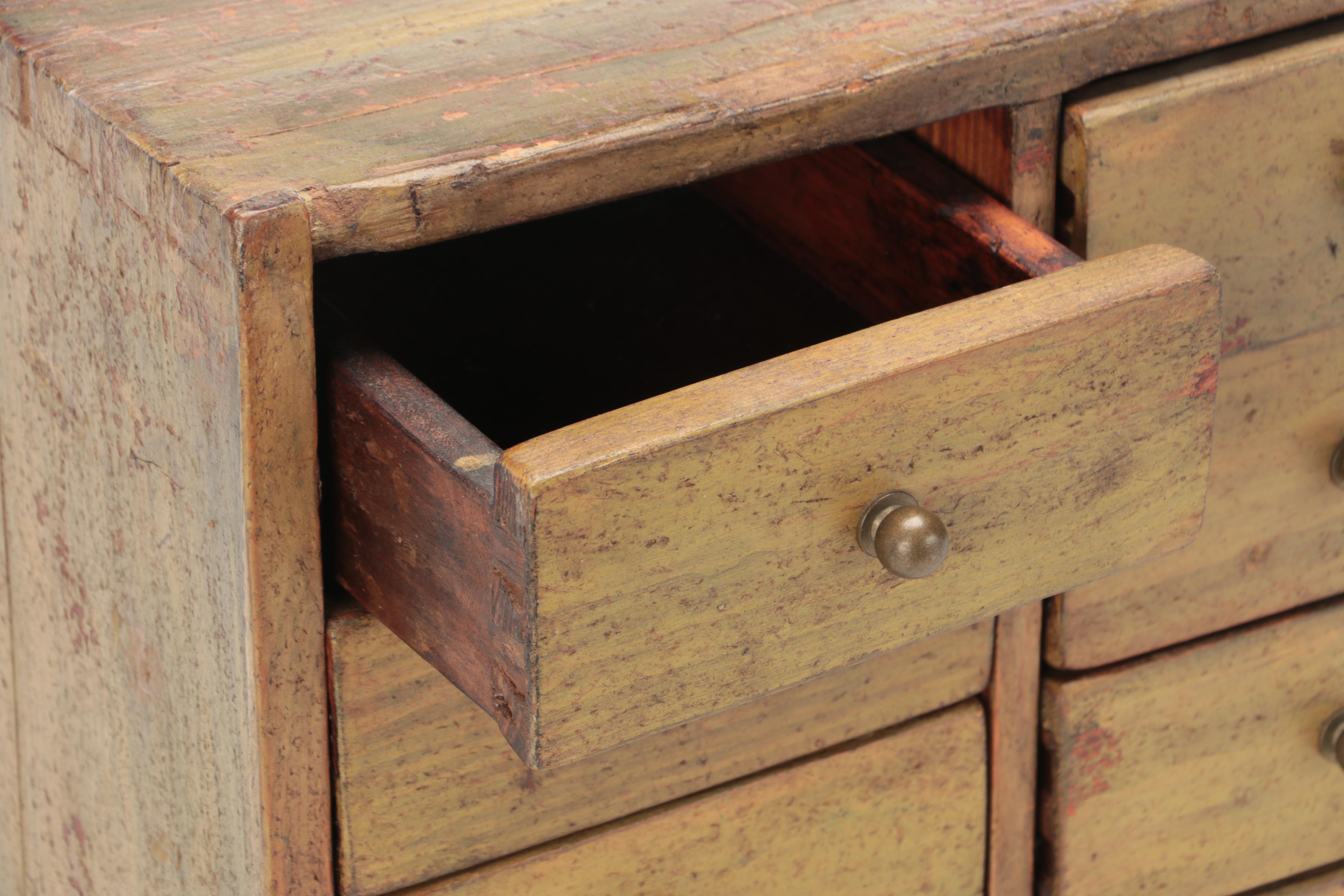 Wooden Table Top Chest