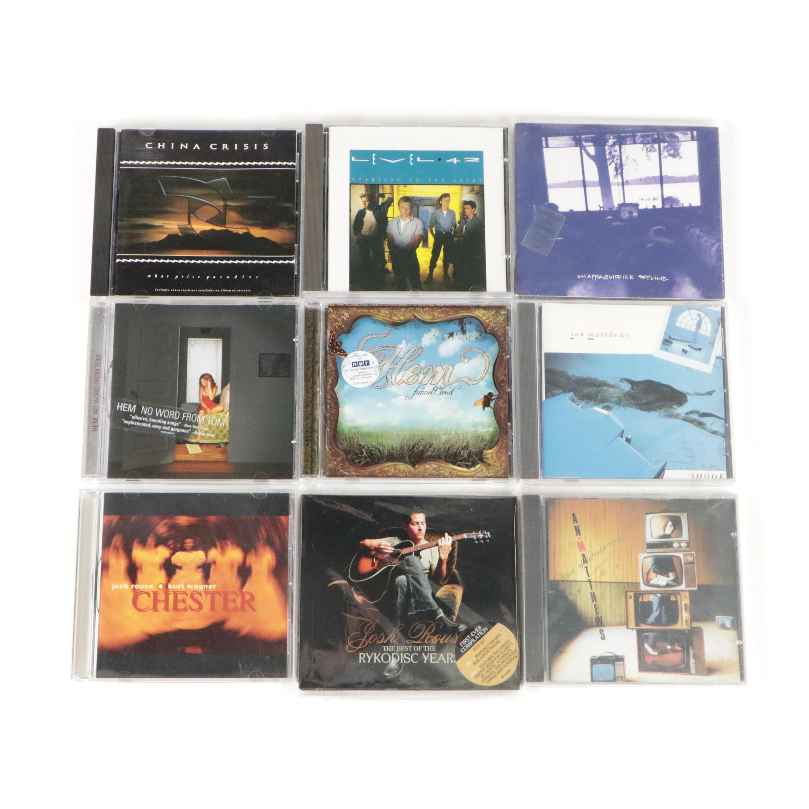 China Crisis, James McMurthy, Dirk Hamilton, Mike Doughty, and More Indie CDs