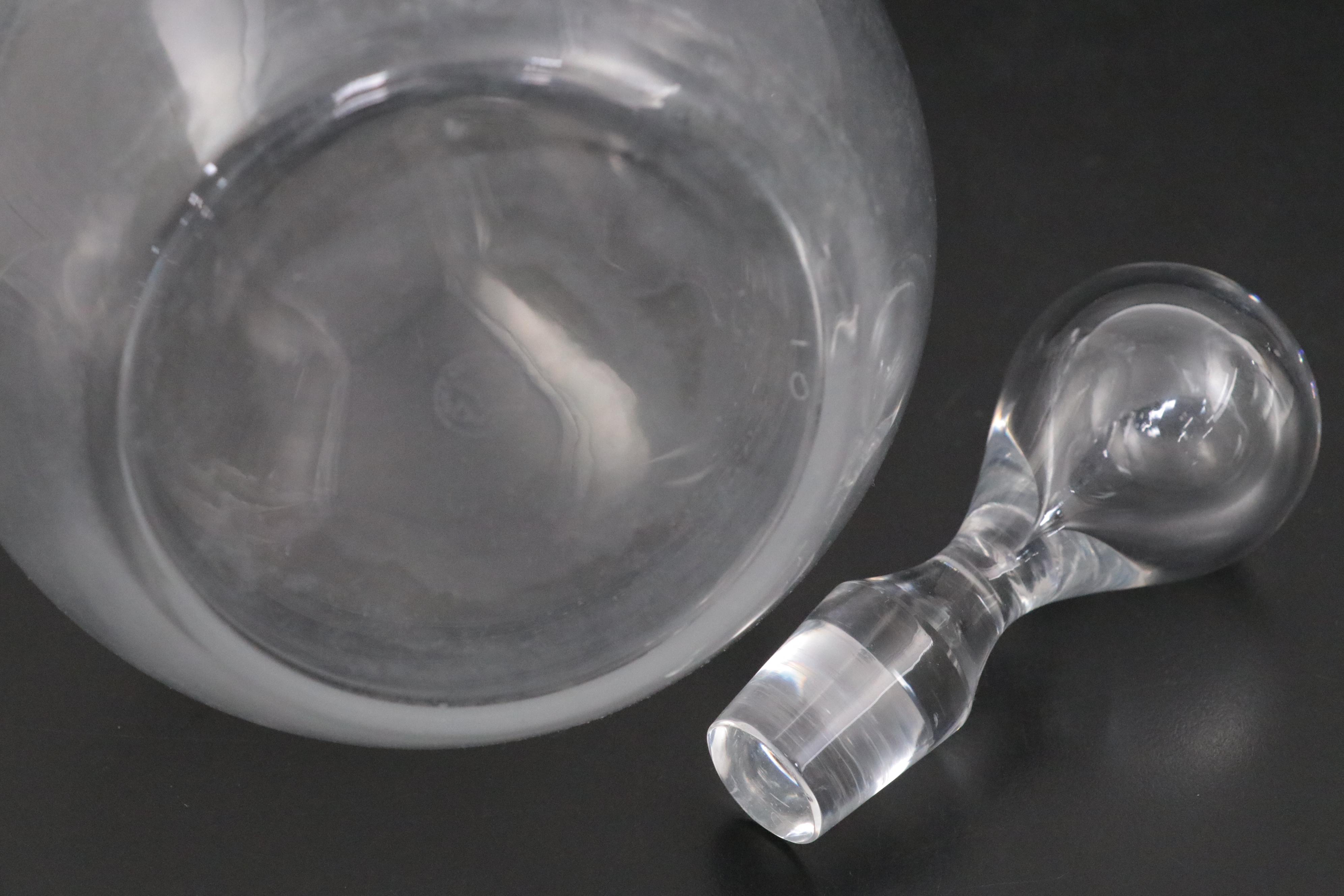 Baccarat Crystal "Montaigne" Decanter and Other Ashtray EBTH