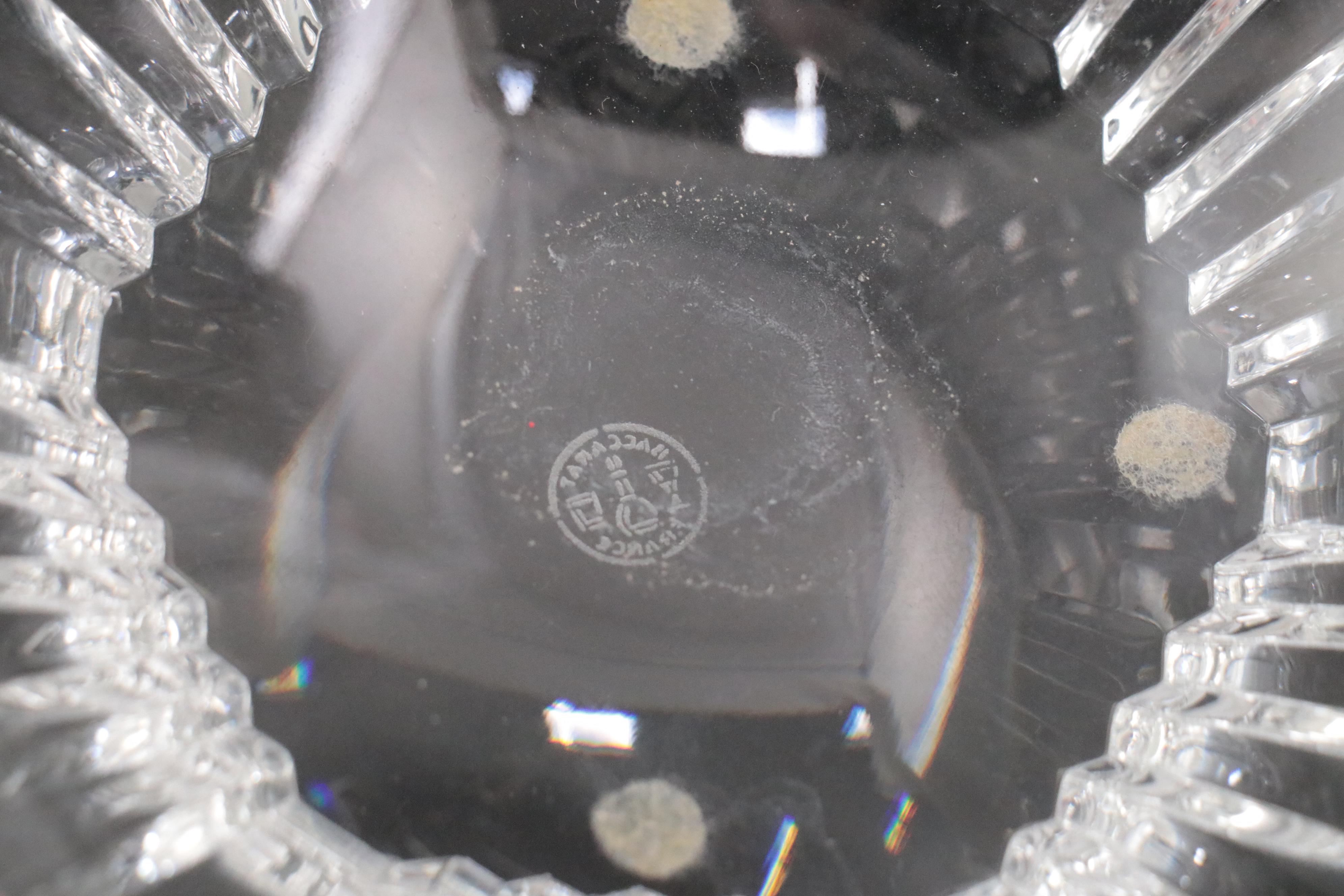 Baccarat Crystal "Montaigne" Decanter and Other Ashtray EBTH