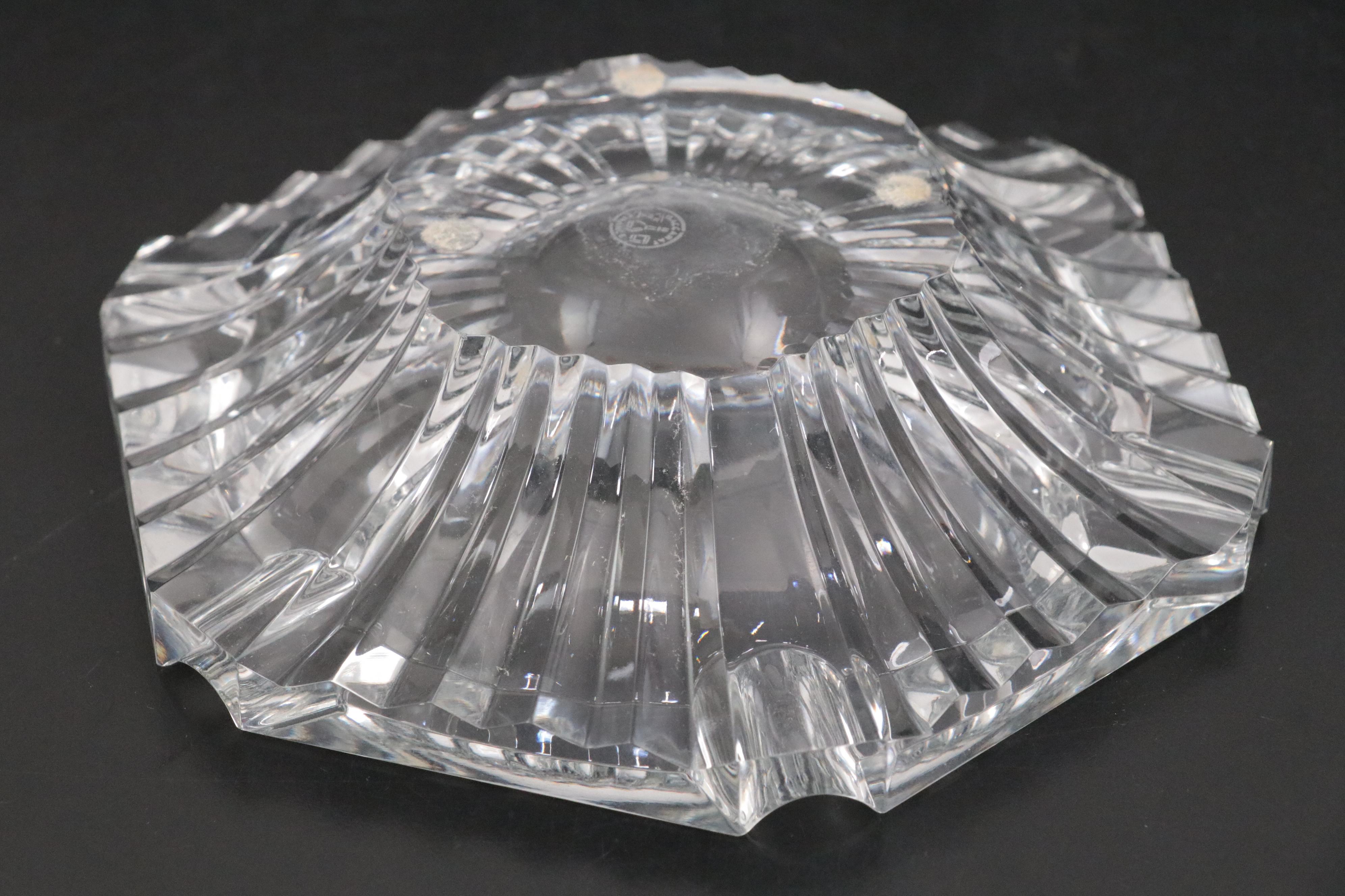 Baccarat Crystal "Montaigne" Decanter and Other Ashtray EBTH