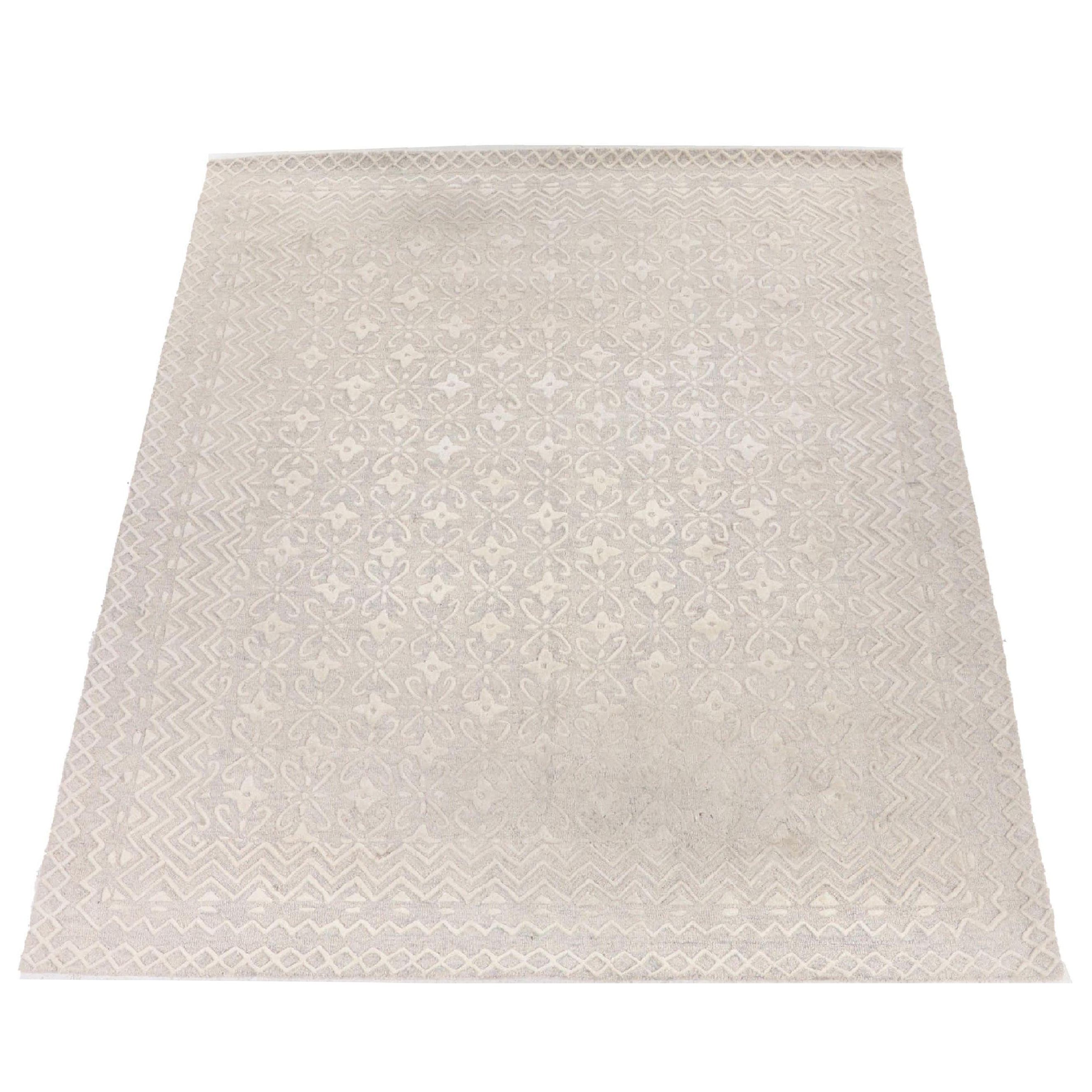 7'9 x 9'11 Machine Made Contemporary Area Rug