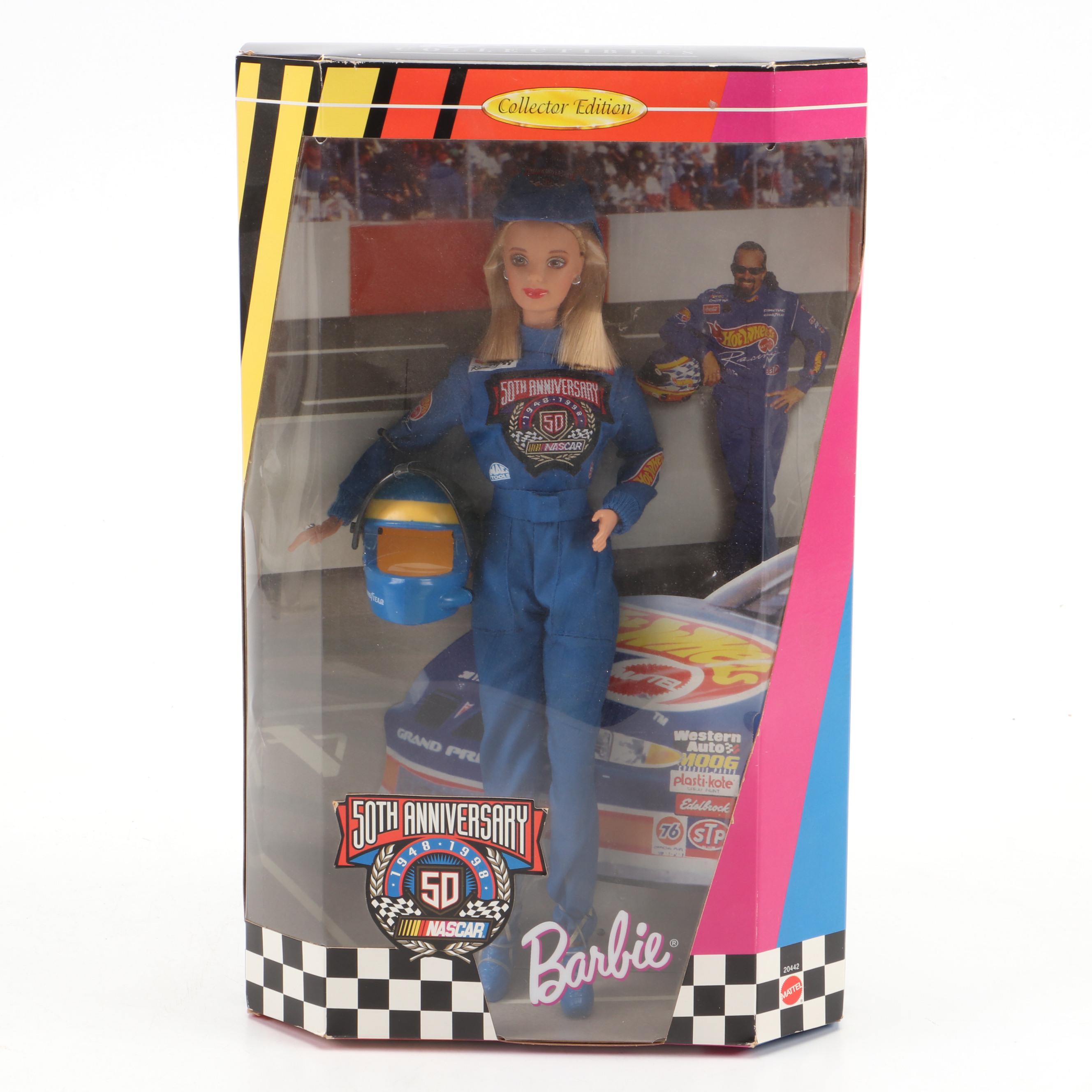 Mattel 50th Anniversary NASCAR Barbie