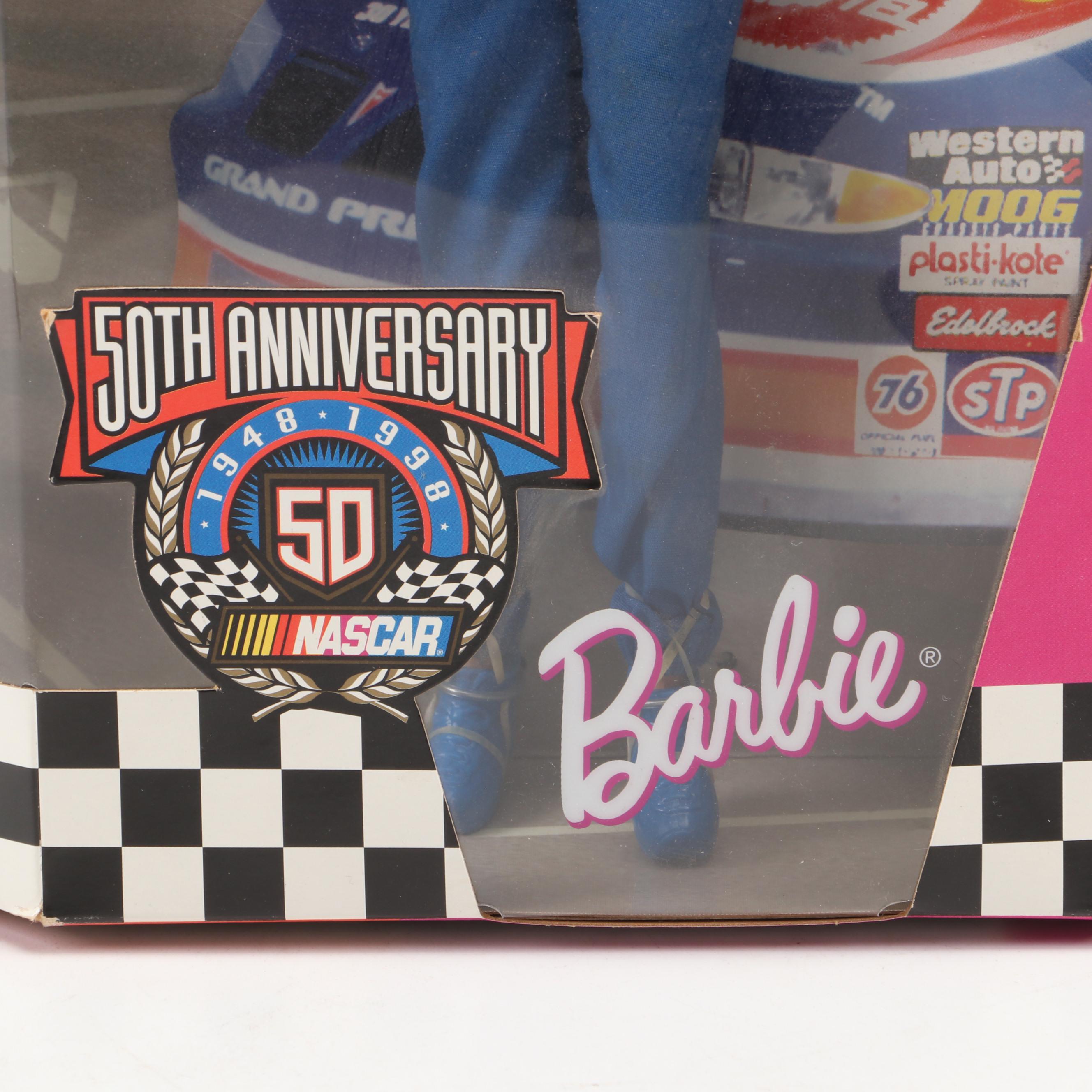 Mattel 50th Anniversary NASCAR Barbie