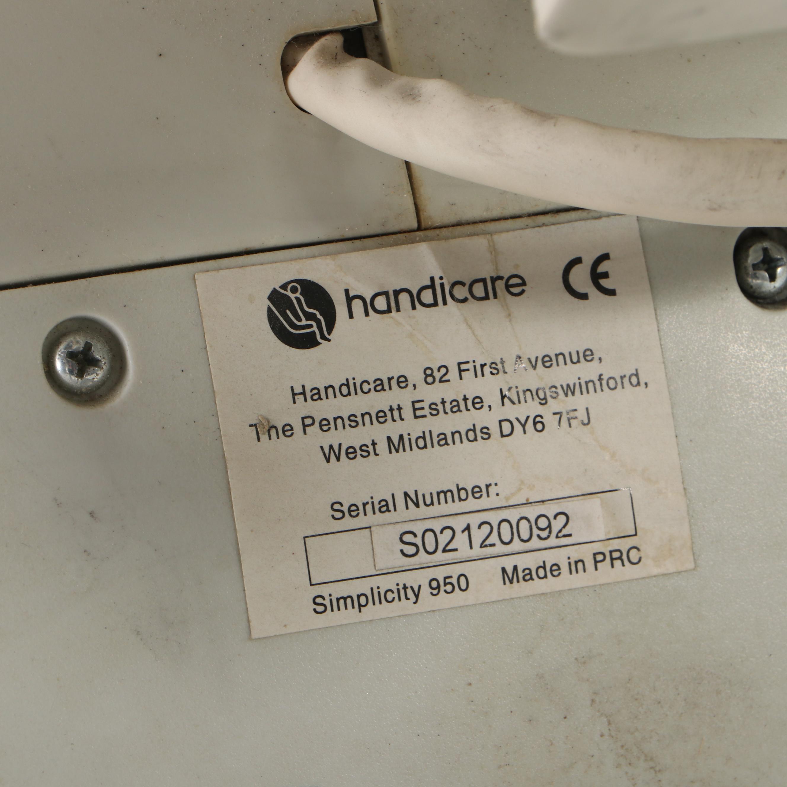 Handicare Simplicity 950 Chair Lift with Rail