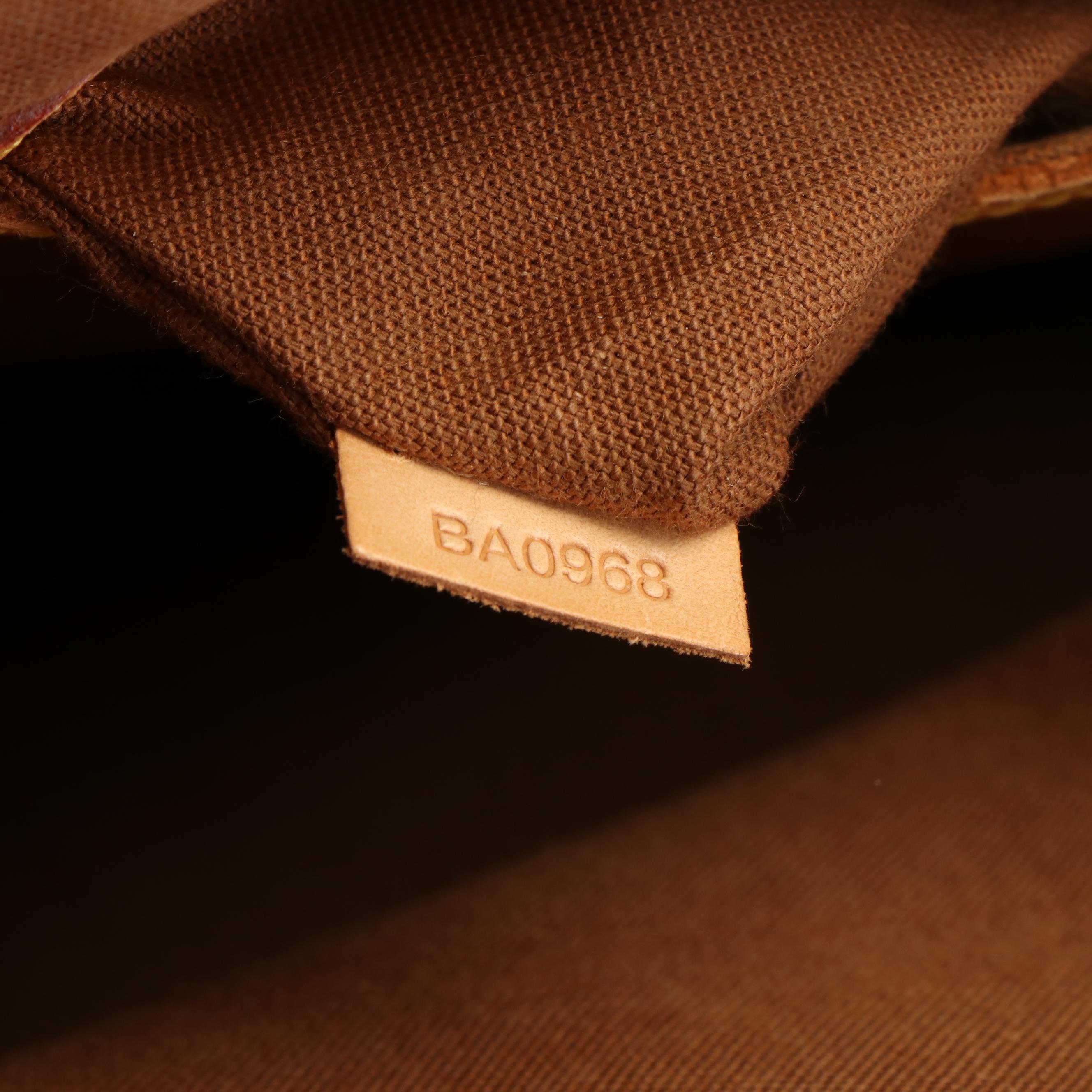 Louis Vuitton Monogram Alma PM Coated Canvas and Leather Top Handle Bag