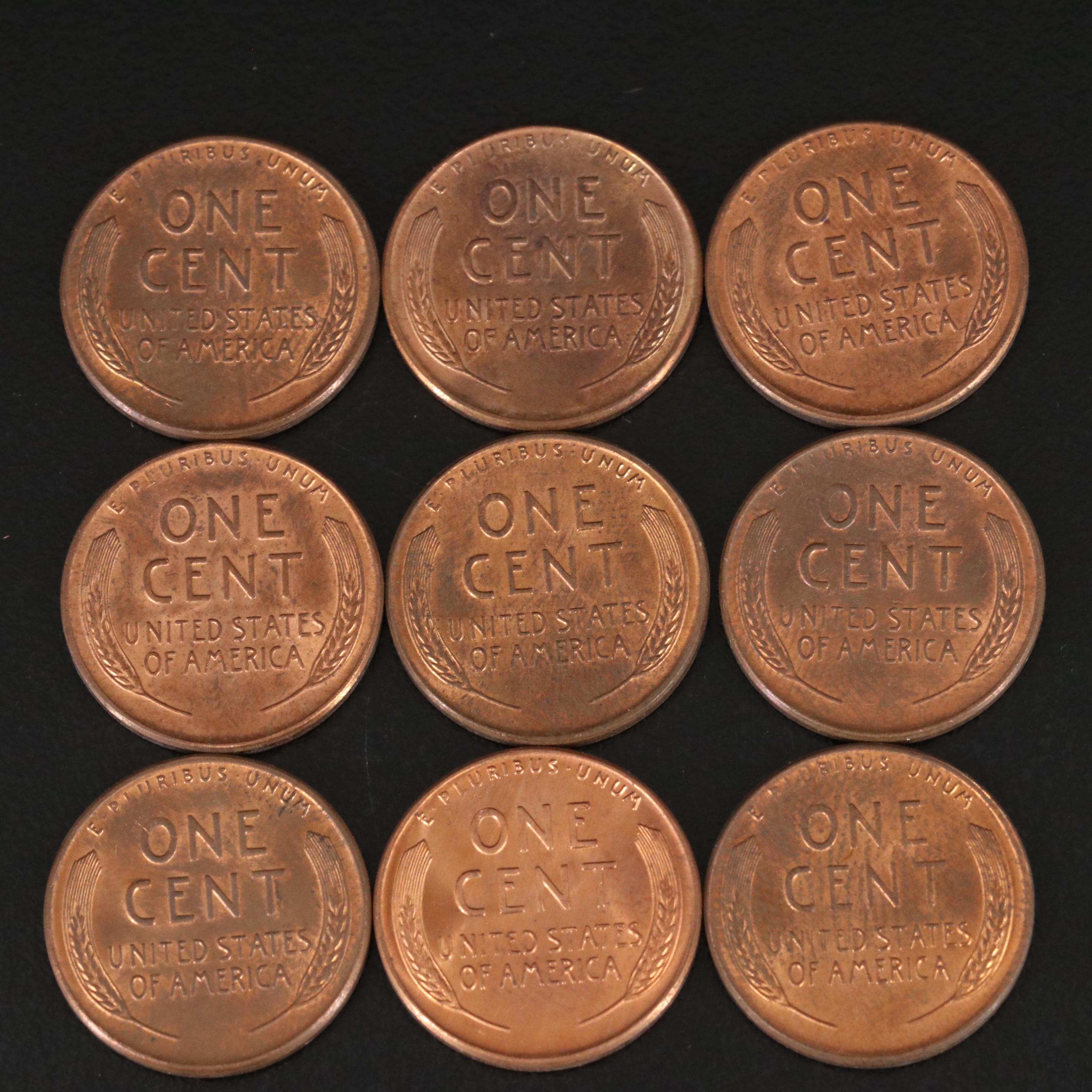Collection of 450 BU 1958-D Lincoln Wheat Cents