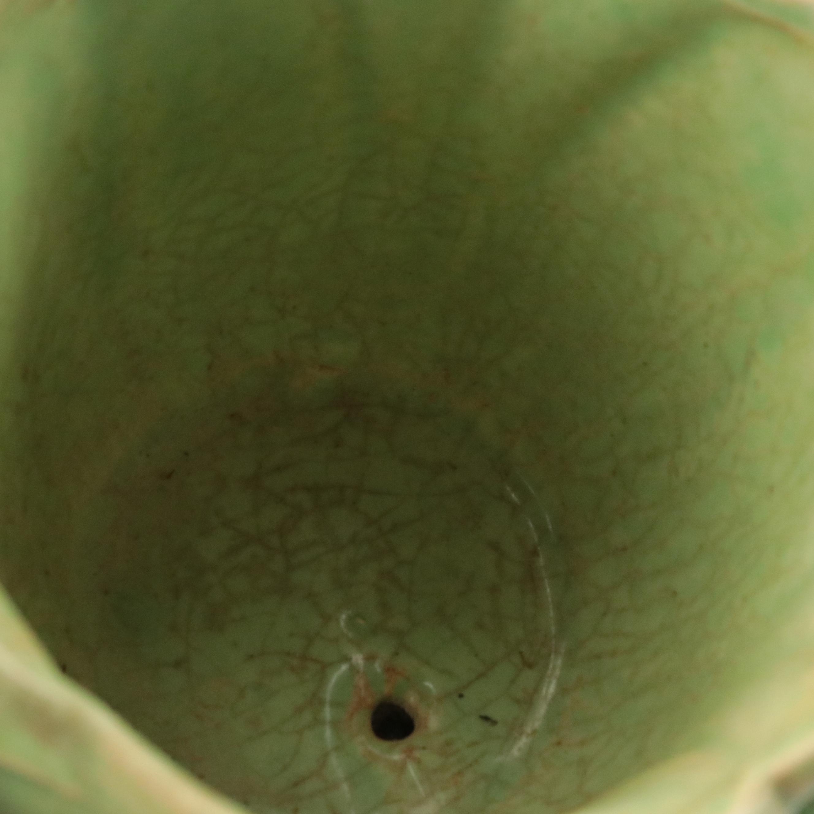 McCoy Pottery Flying Bird Double Planter with Other Art Pottery