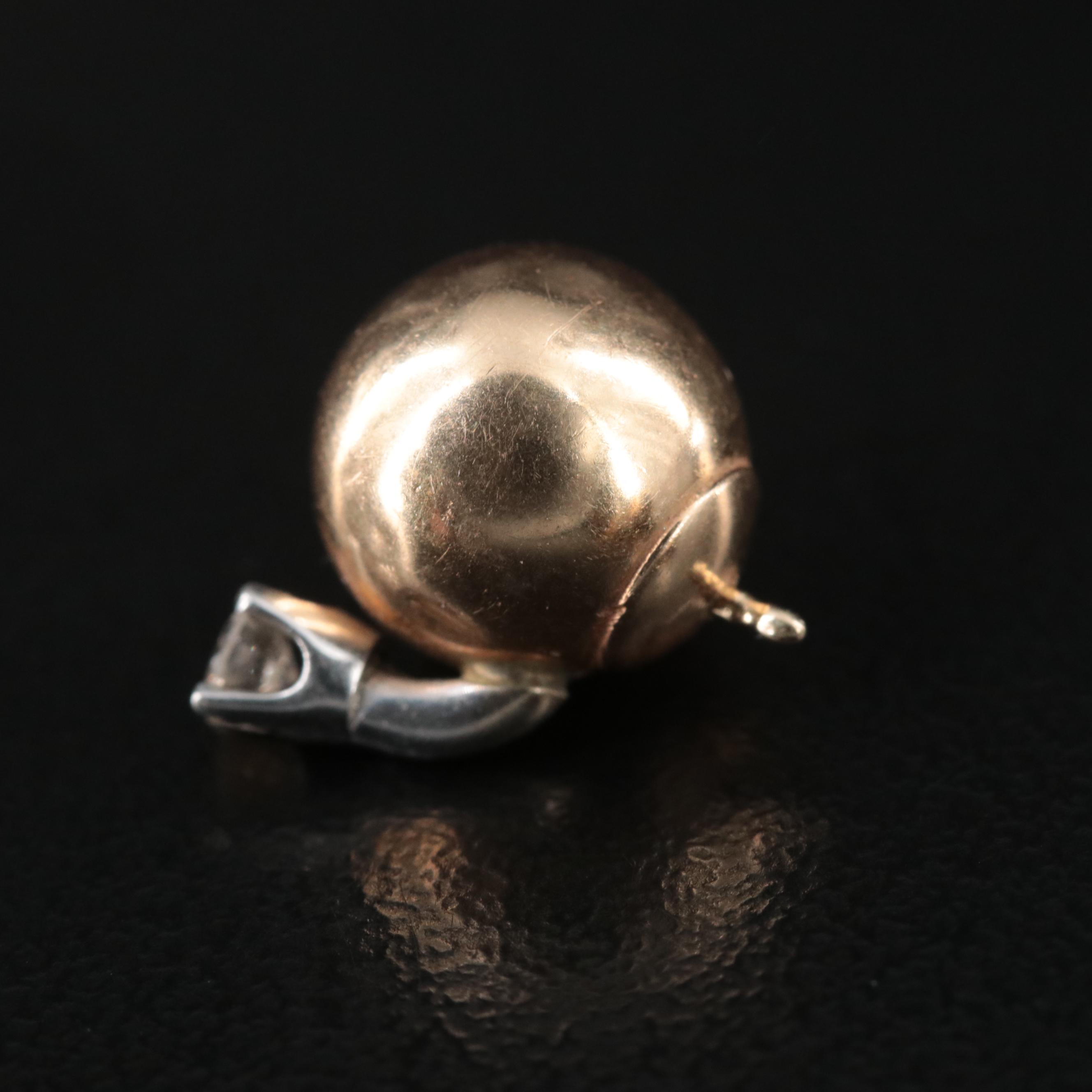 14K Diamond Earrings