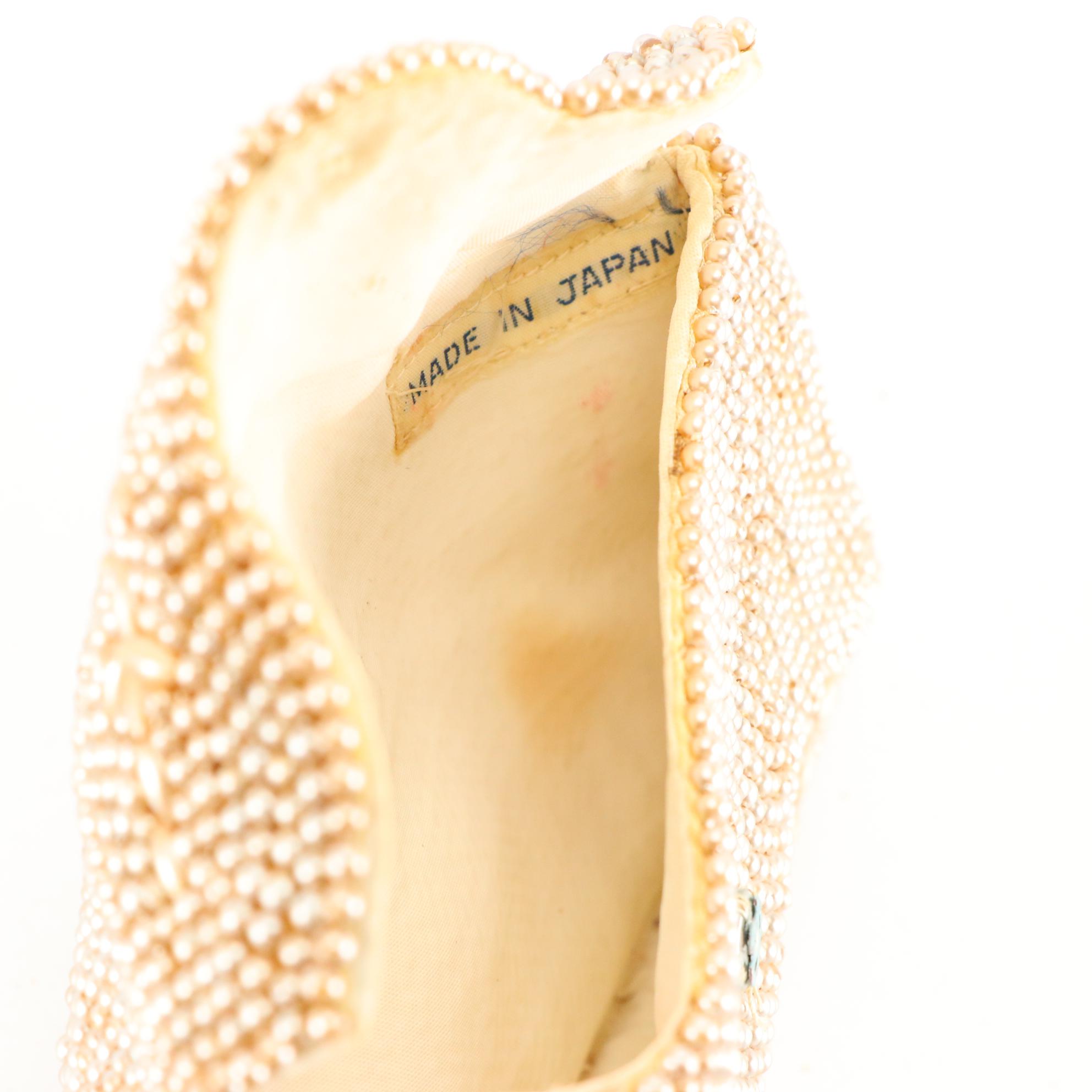 Antique Bead Embellished and Raised Embroidered Clutches and Pouches EBTH