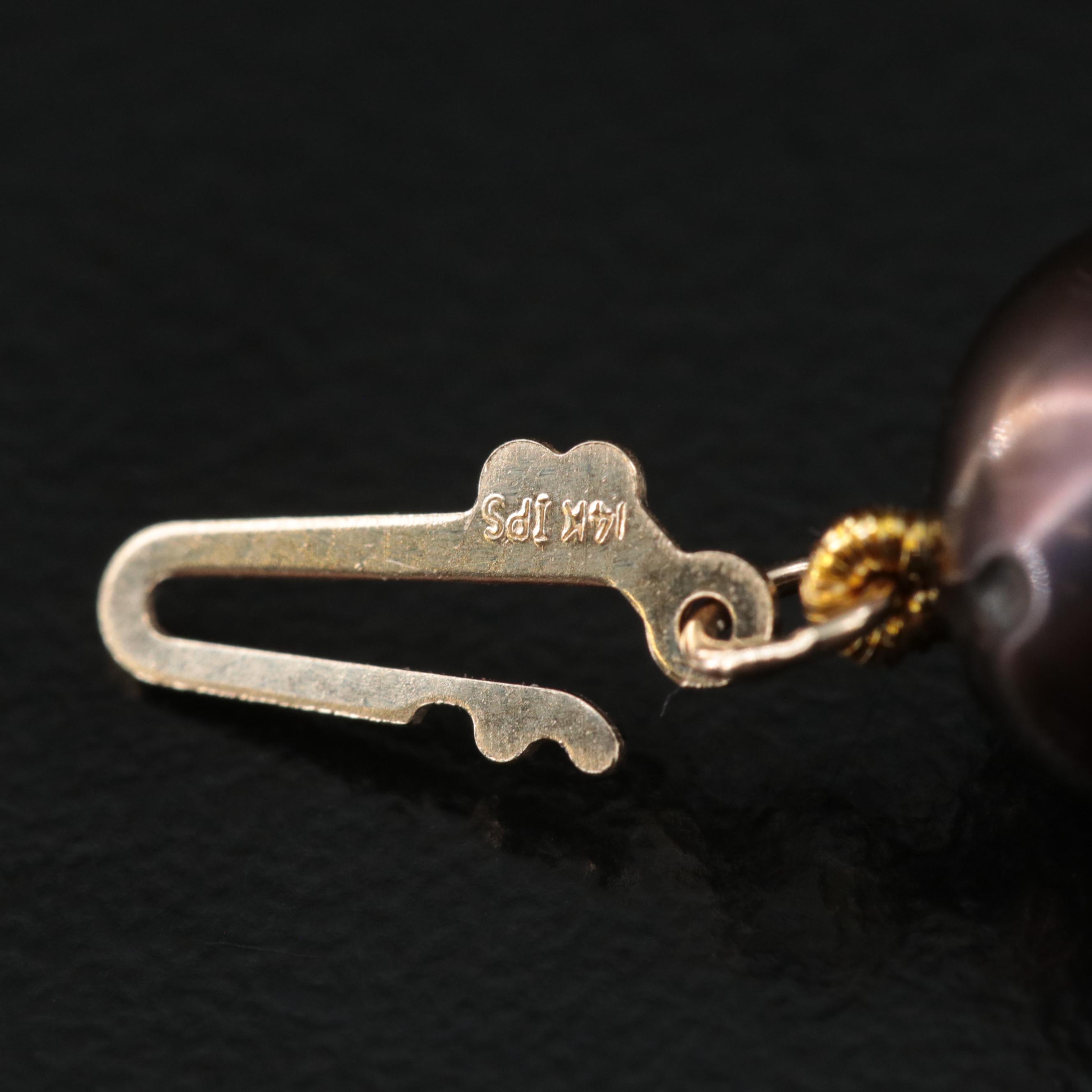 Pearl Necklace with 14K Clasp