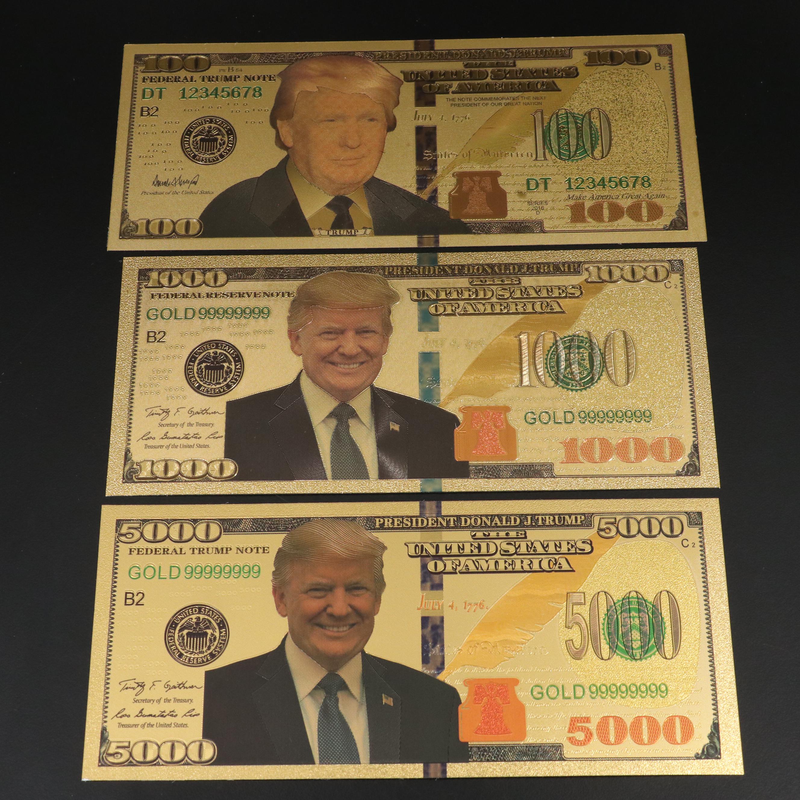 Trump Coin and Currency Lot