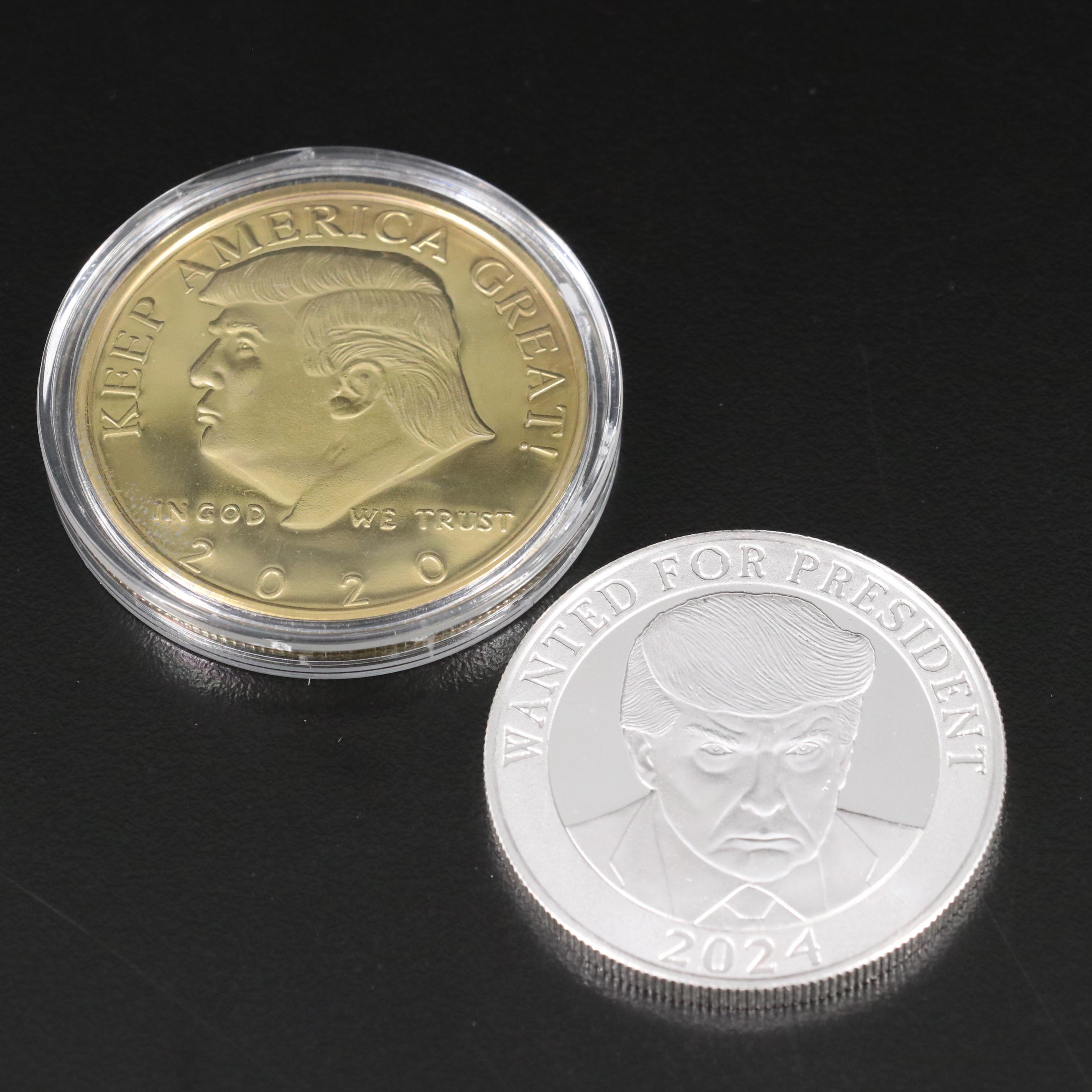 Trump Themed Coin and Currency Lot