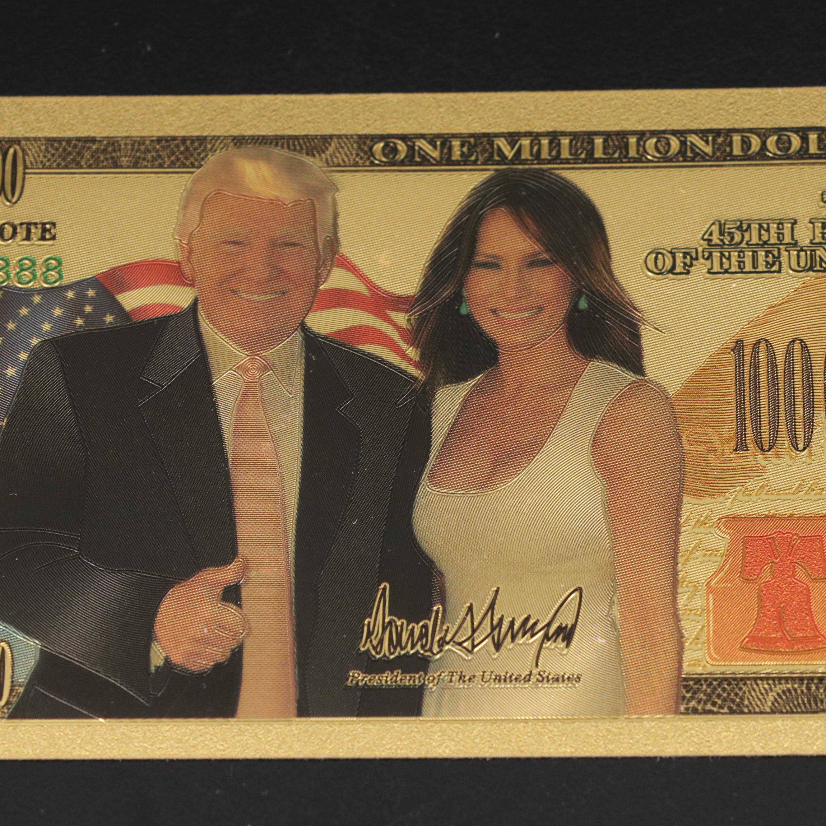 Trump Themed Coin and Currency Lot