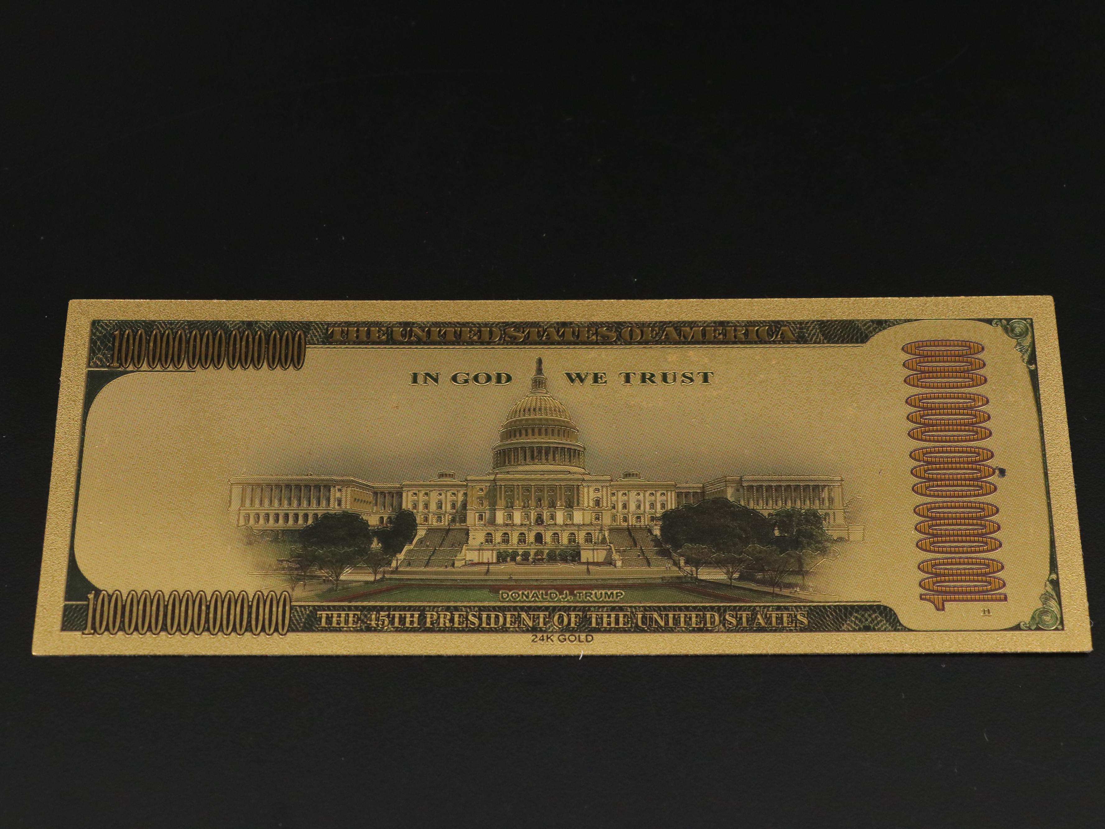 Trump Themed Coin and Currency Lot