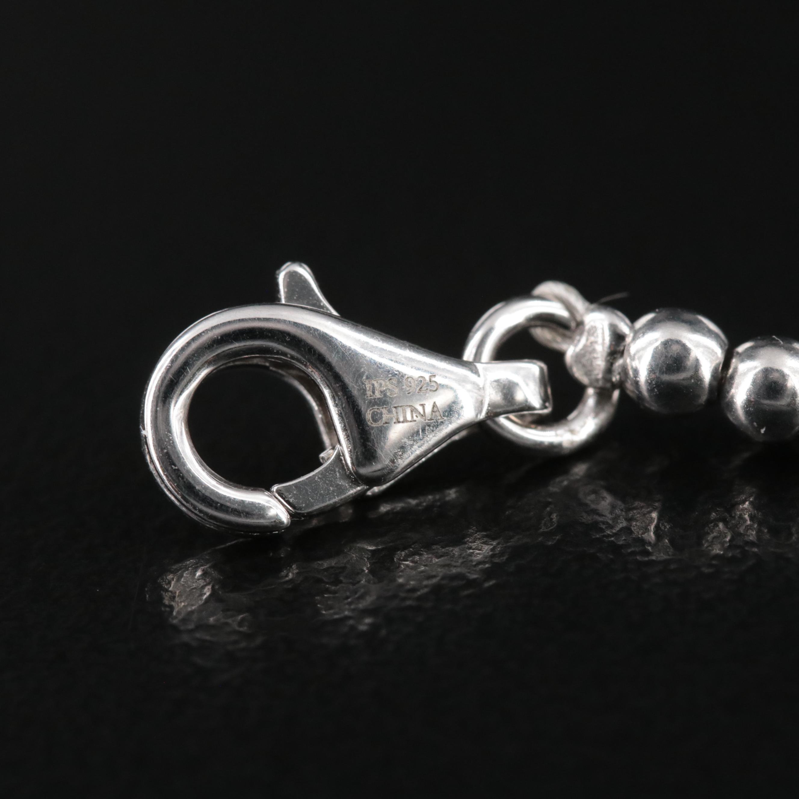 Sterling Pearl Bracelet