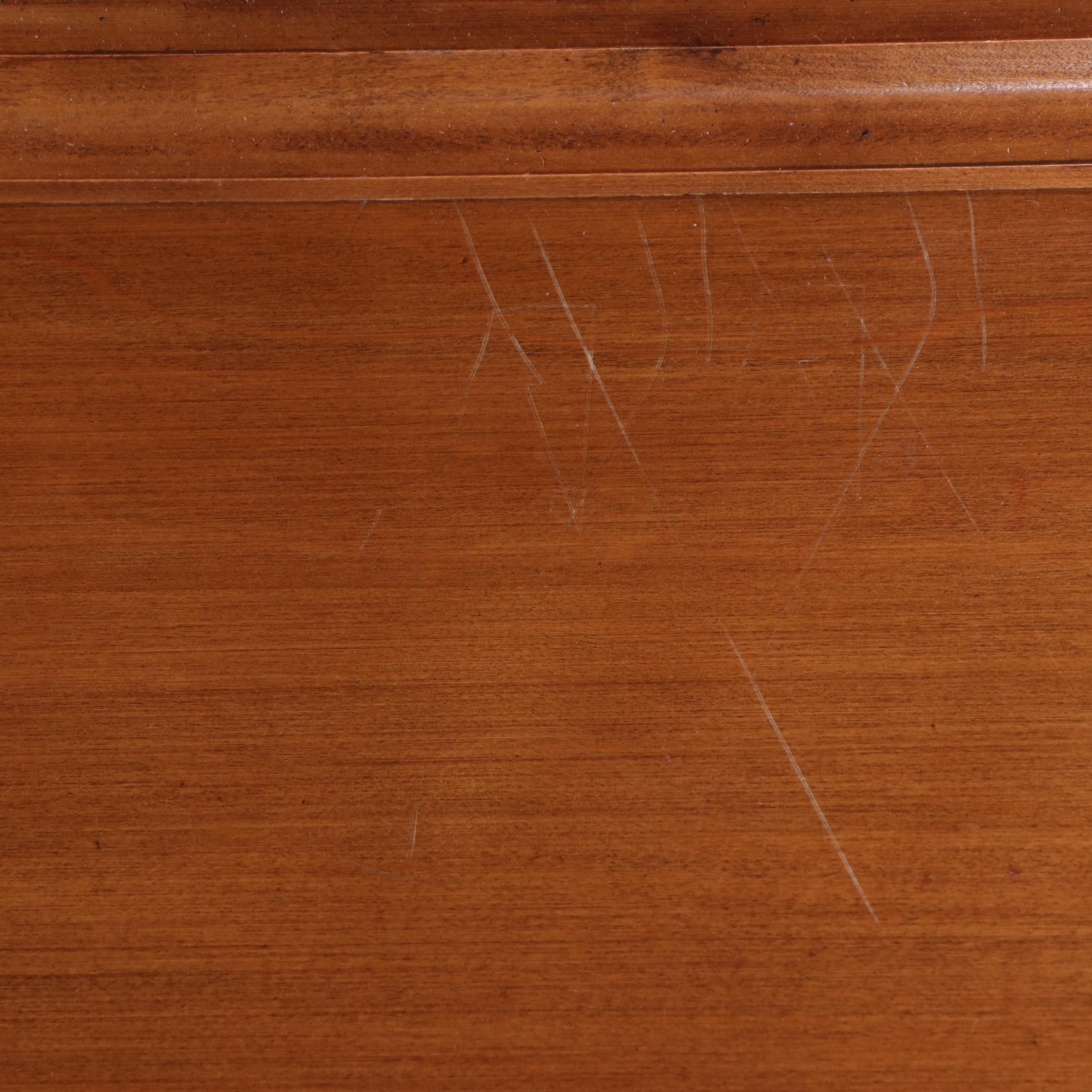 Taylor-Jamestown Federal Style Maple China Cabinet