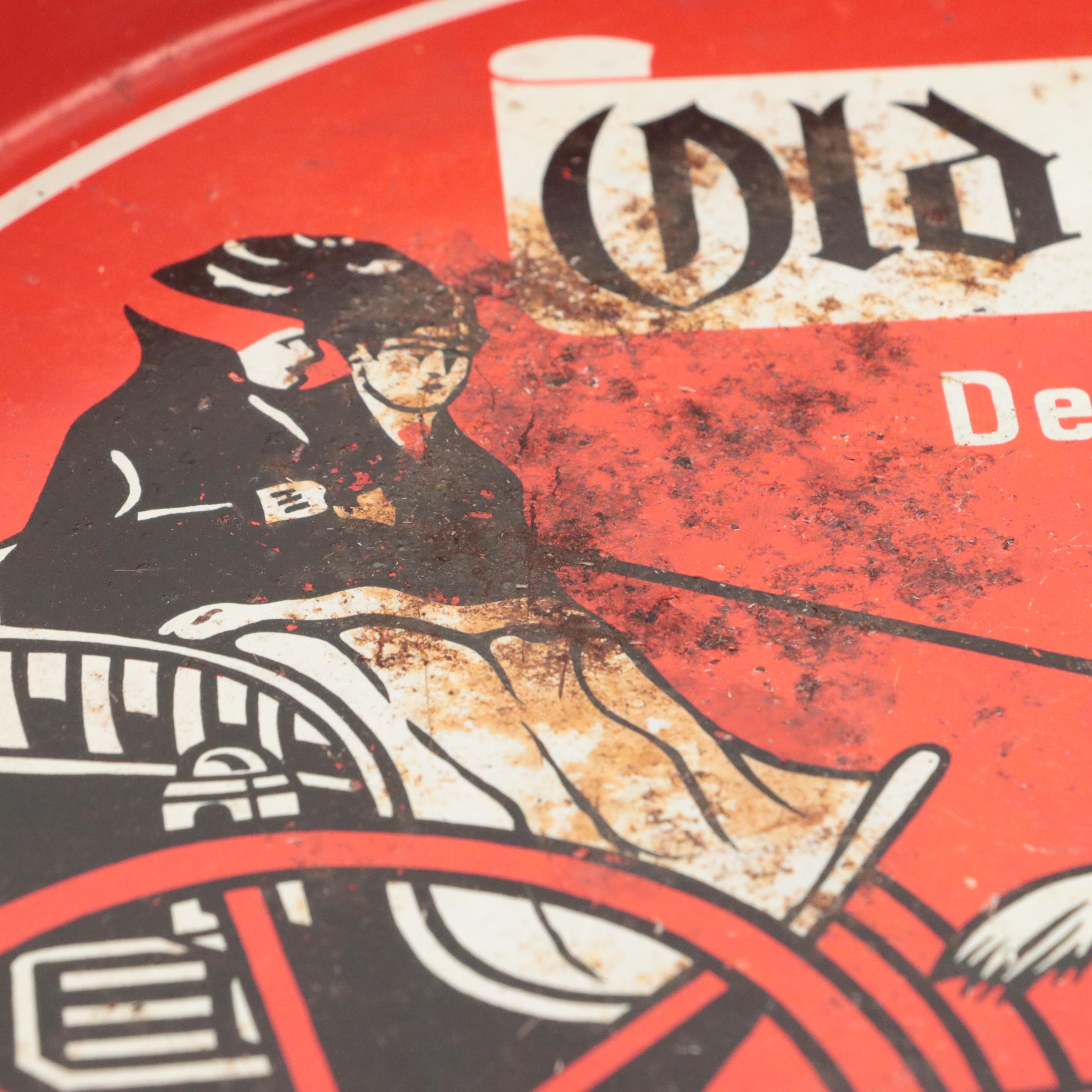 Old Shay and Wayne Brewing Beer Trays with Grizzly Beer Bottle Holder