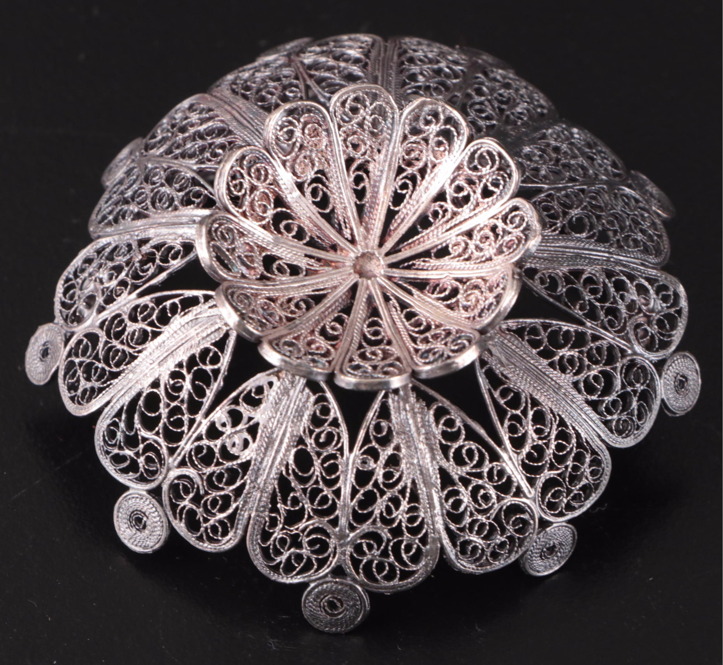 Towle and Gorham Sterling Silver  Baby Cups and Filigree Basket
