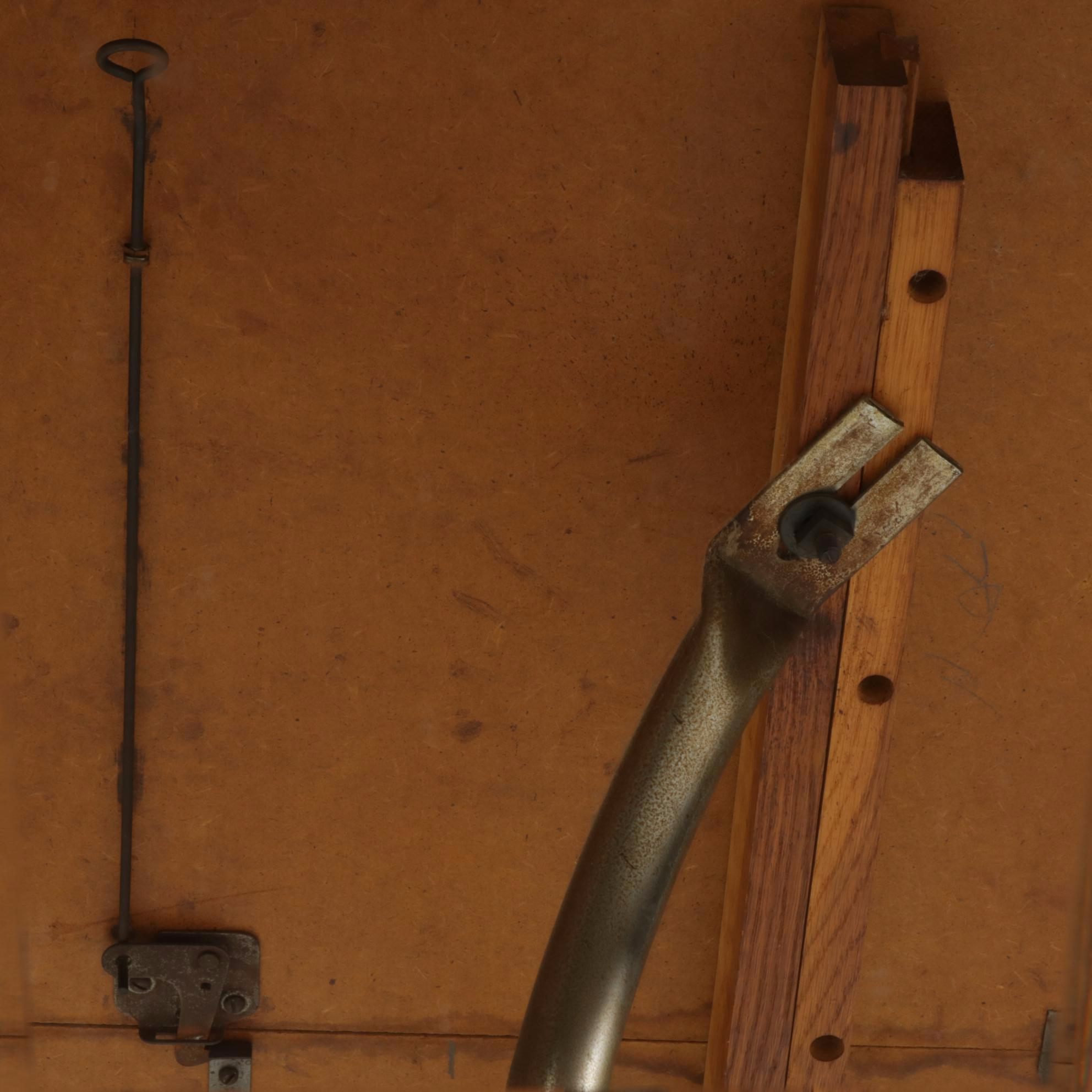 Chromed Metal and Laminate Dinette Set, Mid-20th Century