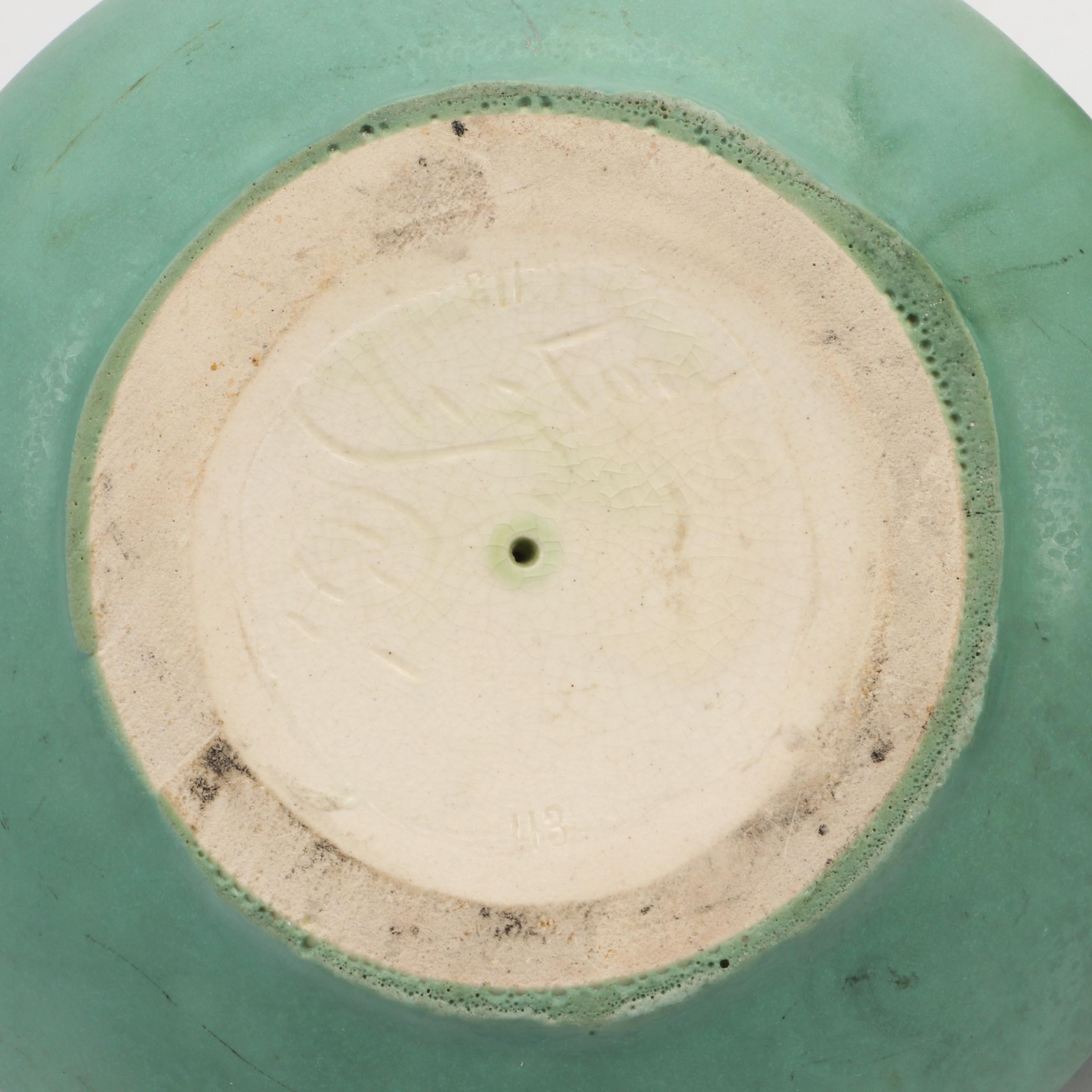 Teco, Door and Clifton American Art Pottery Vases, 20th Century