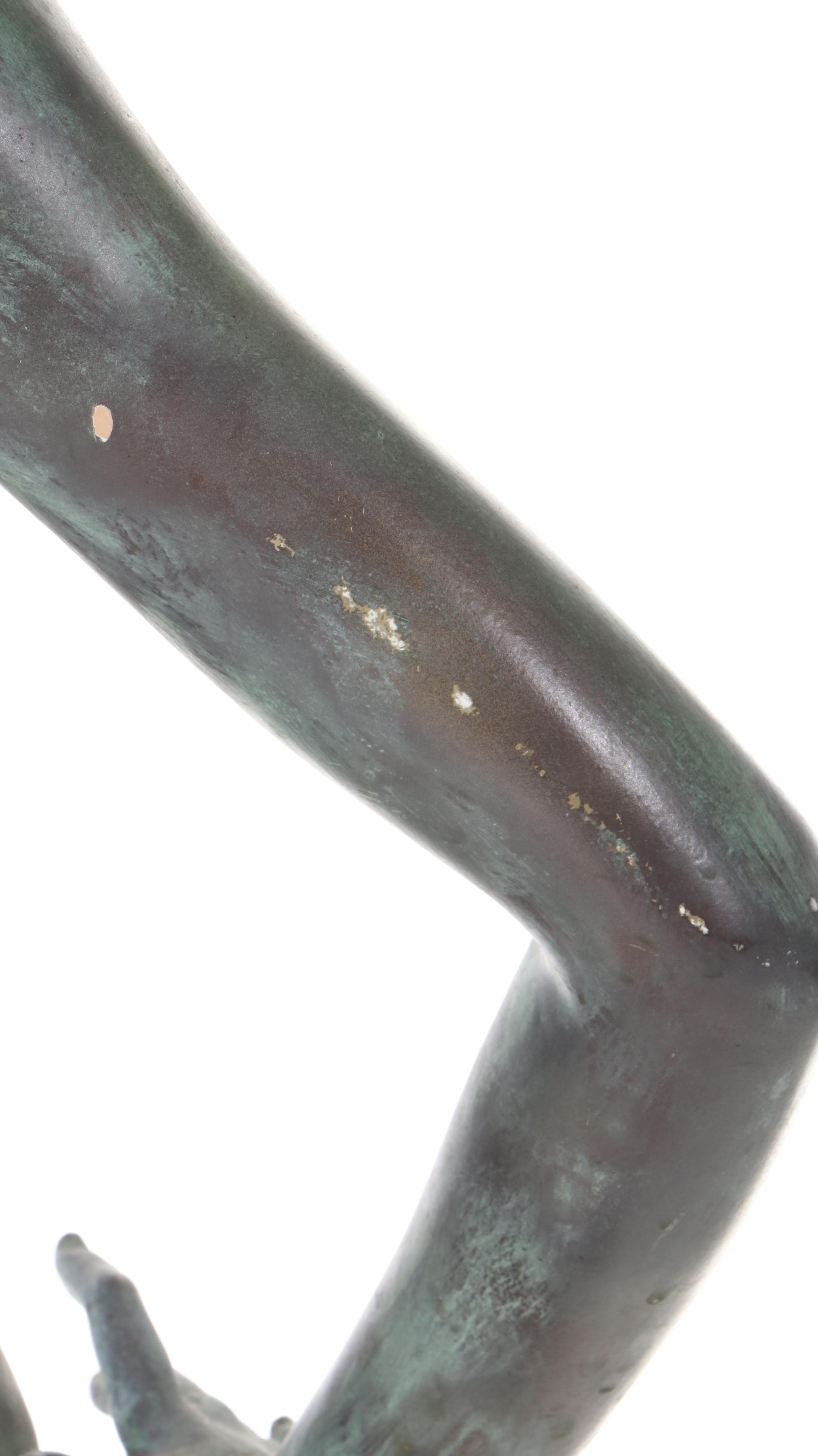 Gary Ross Life-Size Bronze-Finish Fiberglass Sculpture