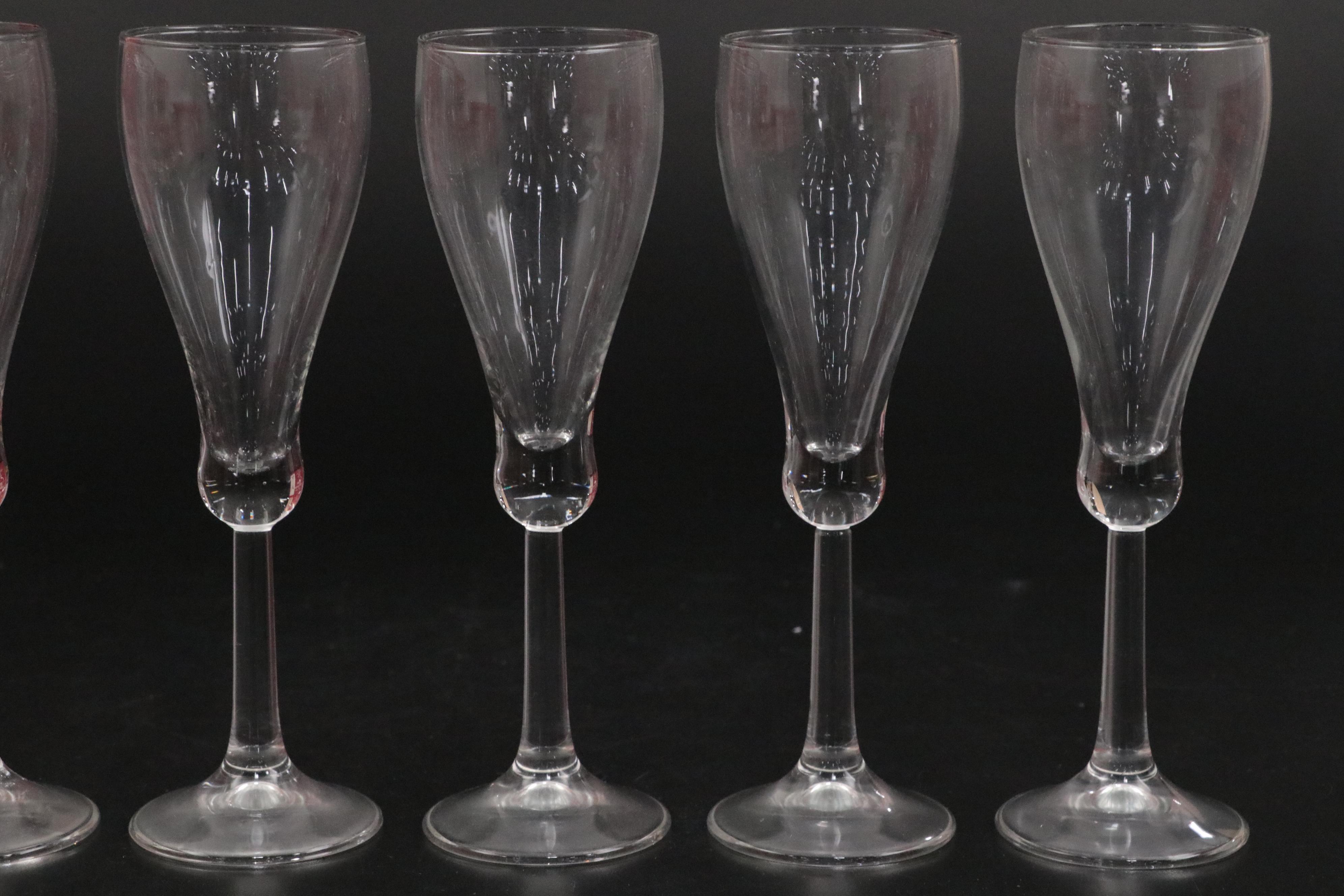 Royal Leerdam Wine Glasses with Other Stemware and Cocktail Glasses