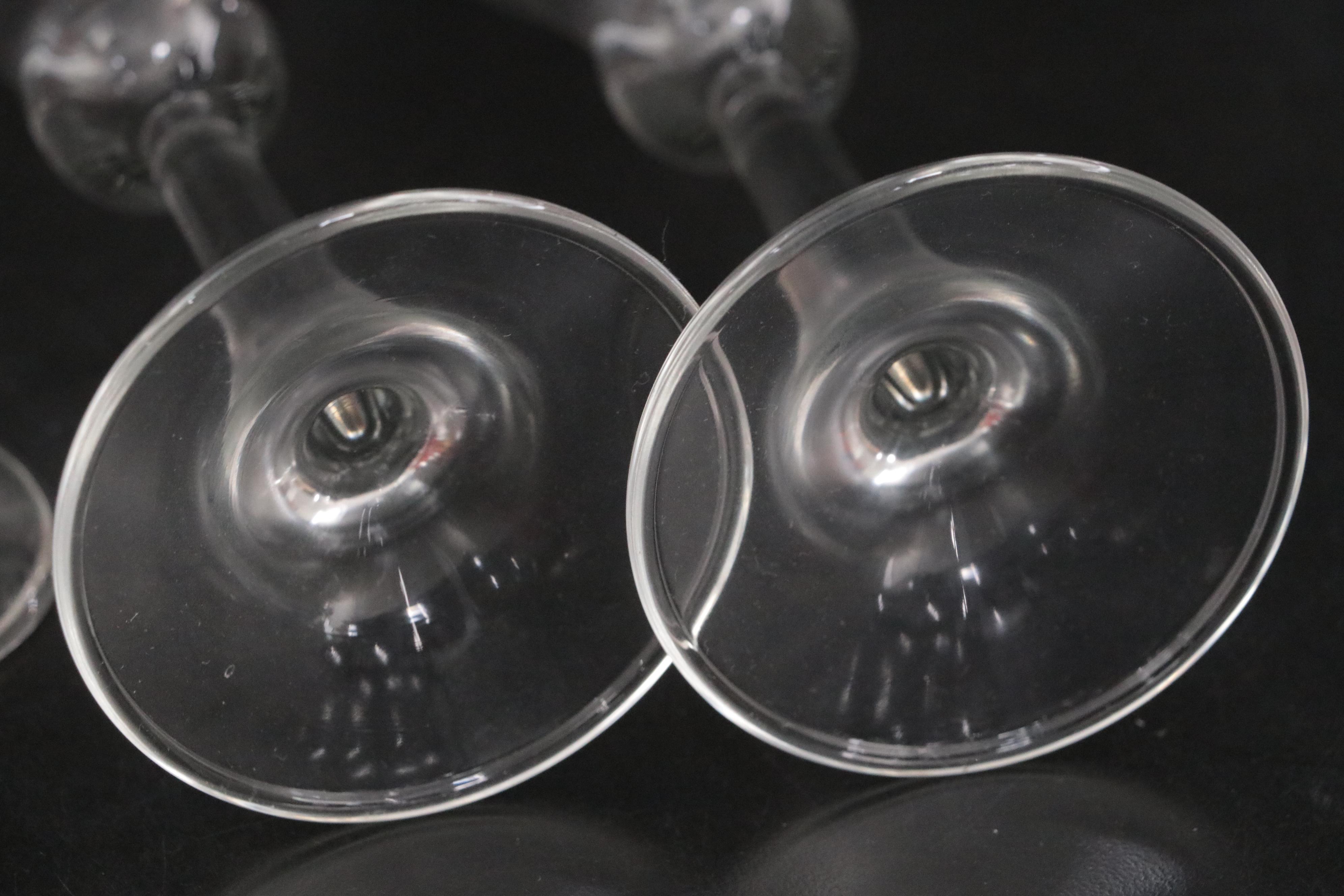 Royal Leerdam Wine Glasses with Other Stemware and Cocktail Glasses