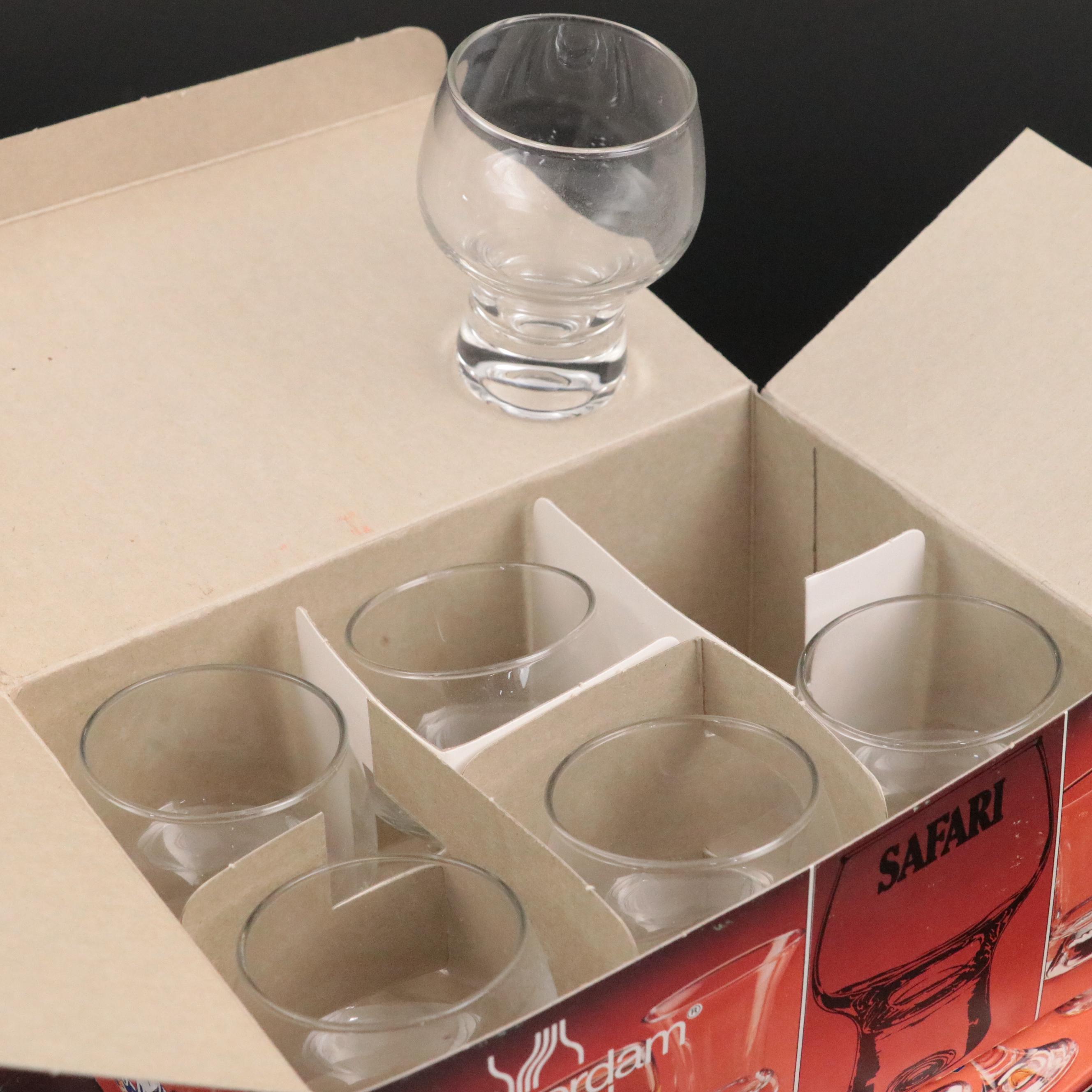 Royal Leerdam Wine Glasses with Other Stemware and Cocktail Glasses