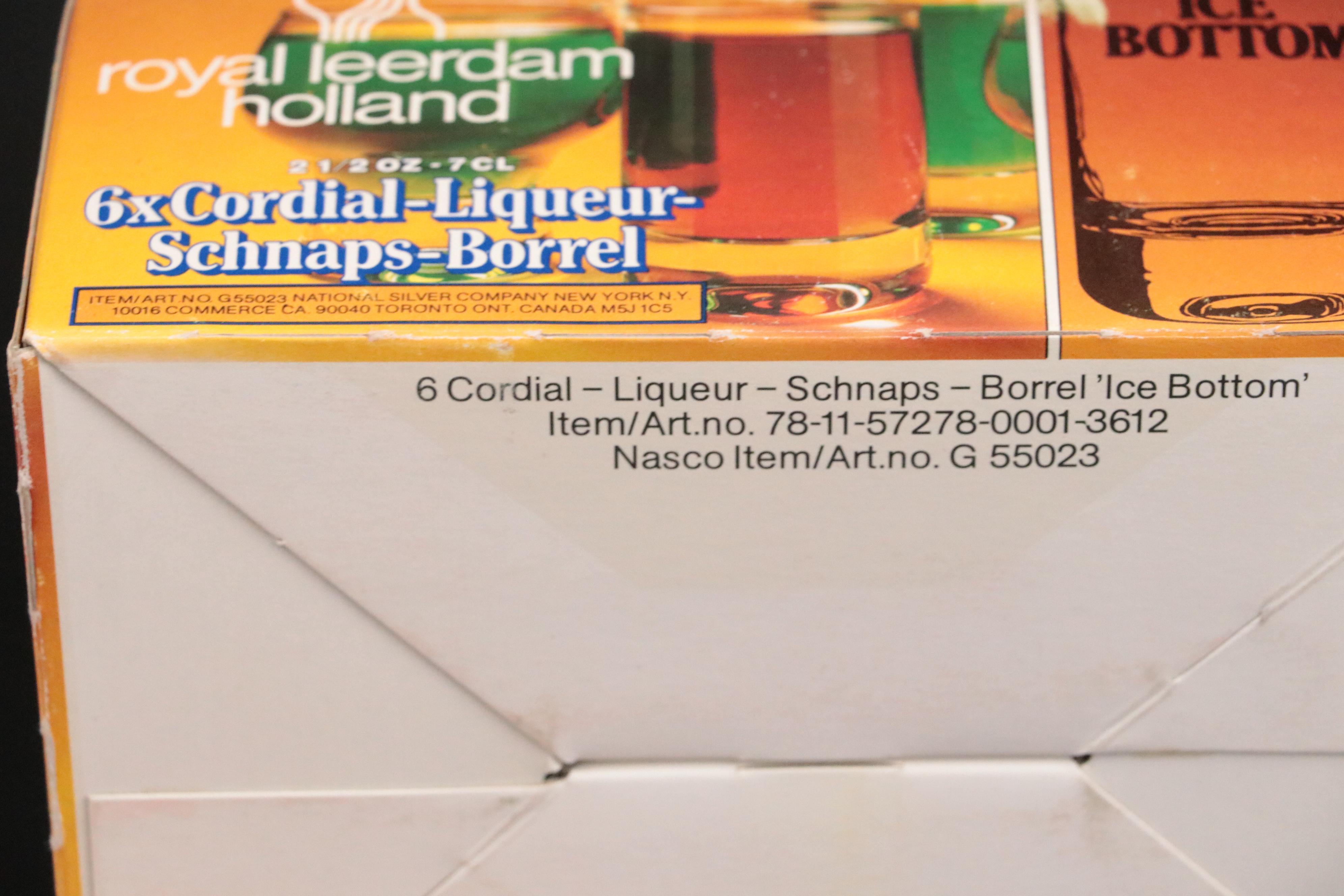 Royal Leerdam Wine Glasses with Other Stemware and Cocktail Glasses