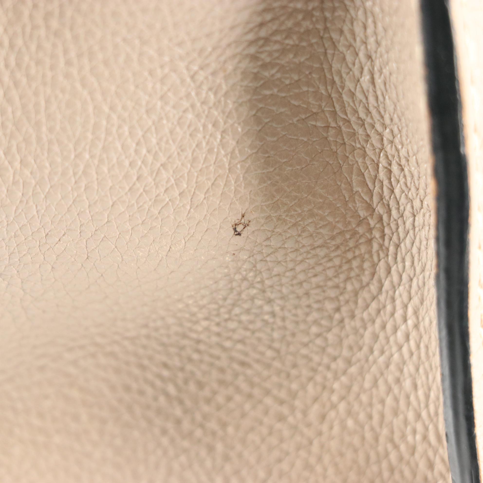 Prada Twin Pocket Two-Way Tote Bag in Taupe Calfskin Leather