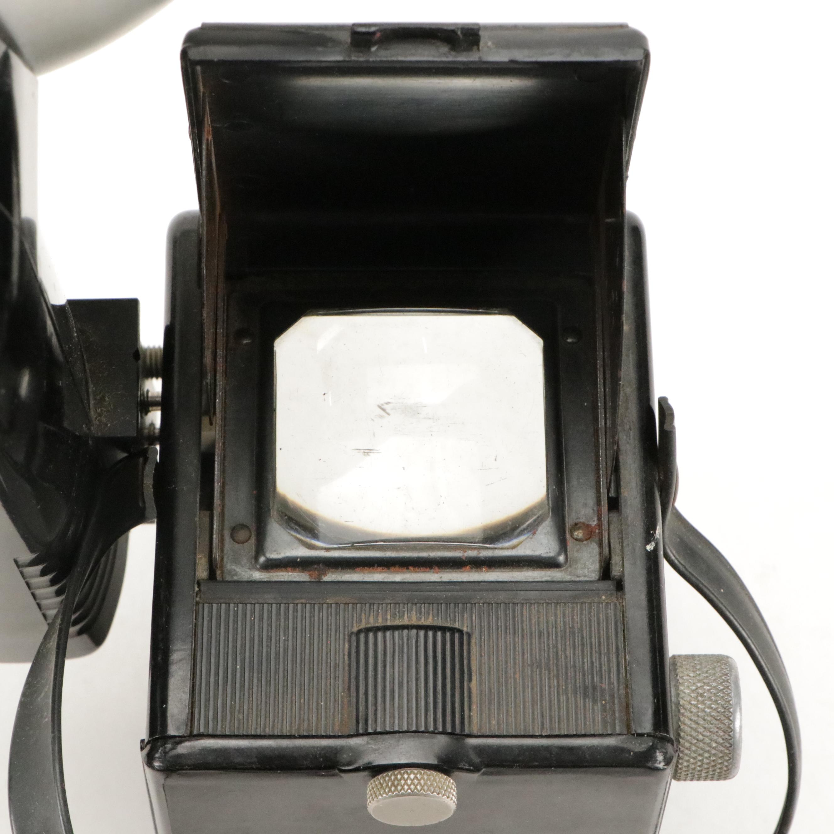 Spartus Full-Vue, Kodak Brownie Hawkeye and Other Cameras with Accesories