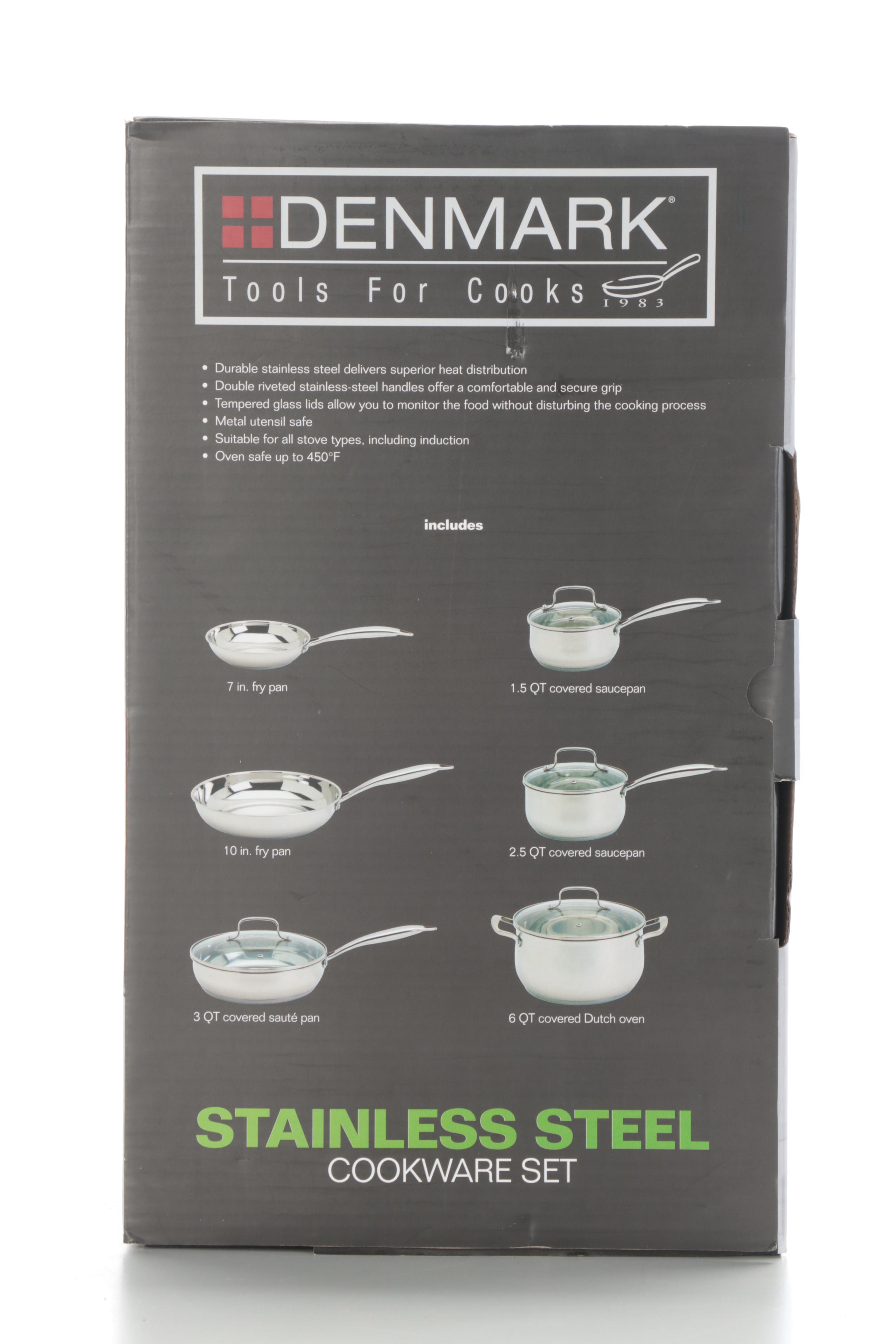 Denmark Stainless Steel Cookware Set