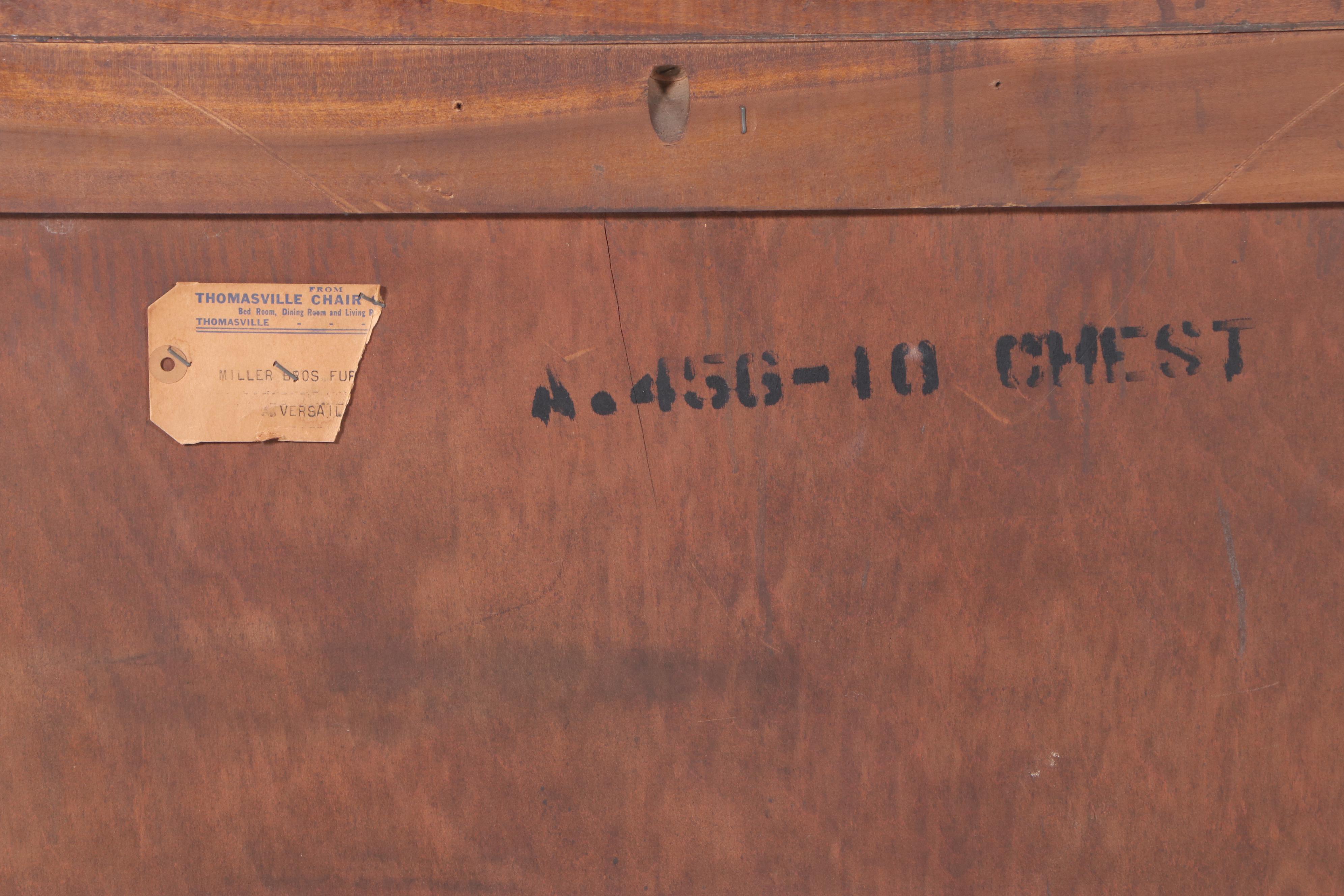 Jacobean Revival Mixed Veneer Dresser, 1930s-1940s