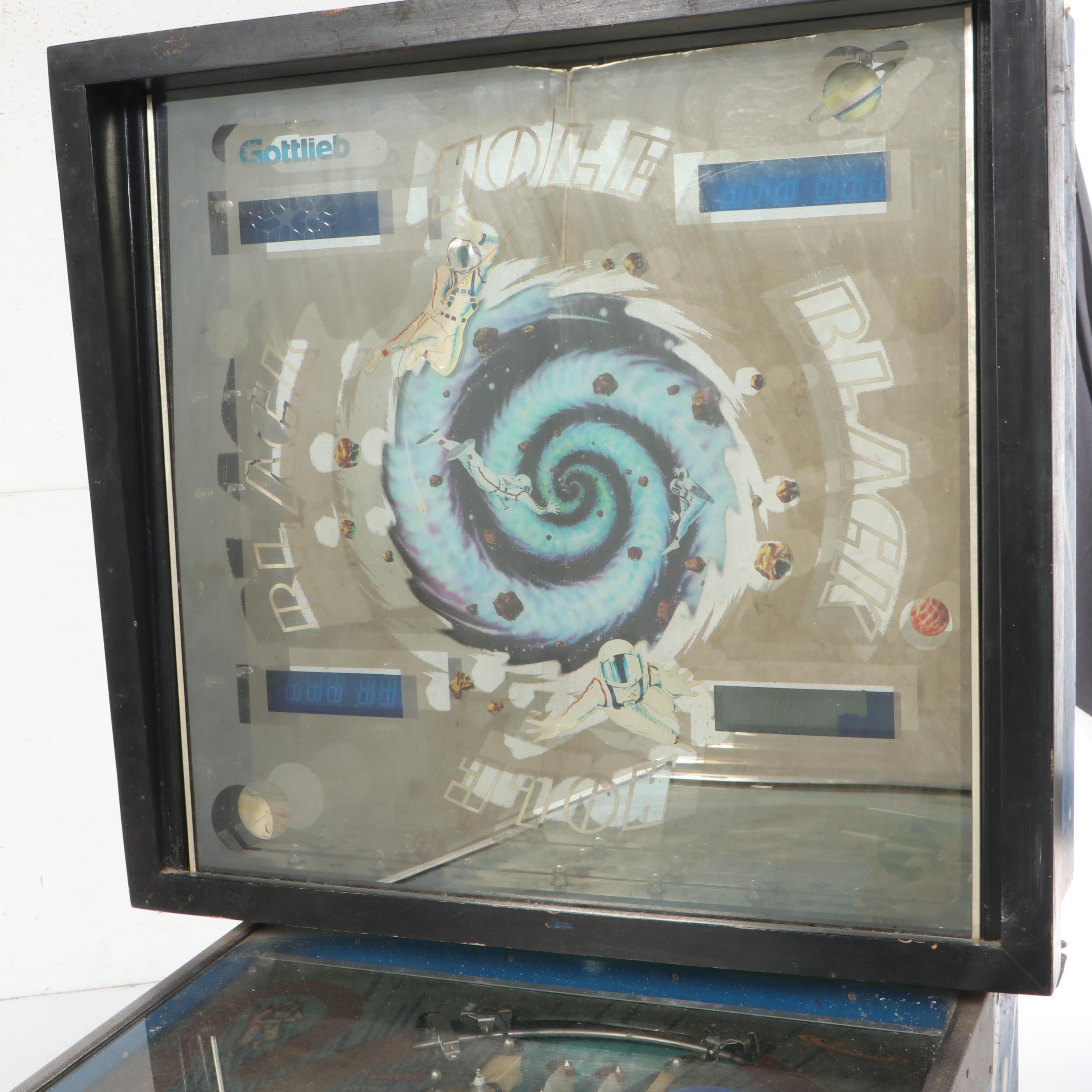 Gottlieb Black Hole Pinball Arcade Machine