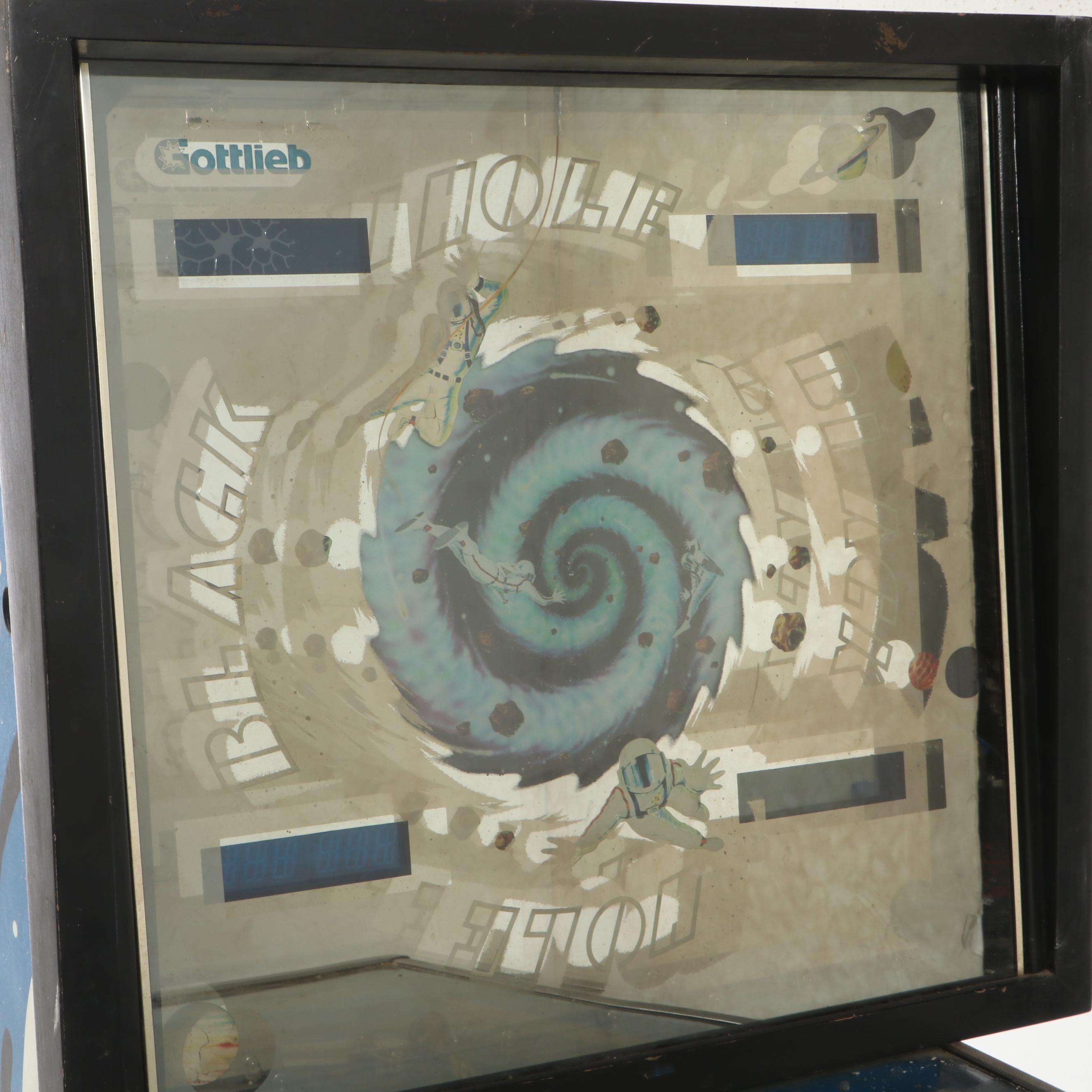 Gottlieb Black Hole Pinball Arcade Machine
