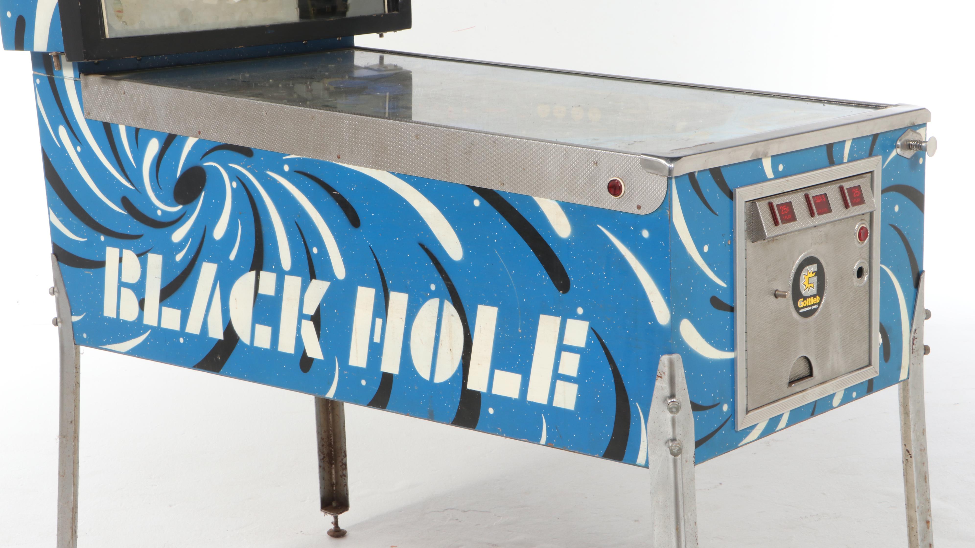 Gottlieb Black Hole Pinball Arcade Machine