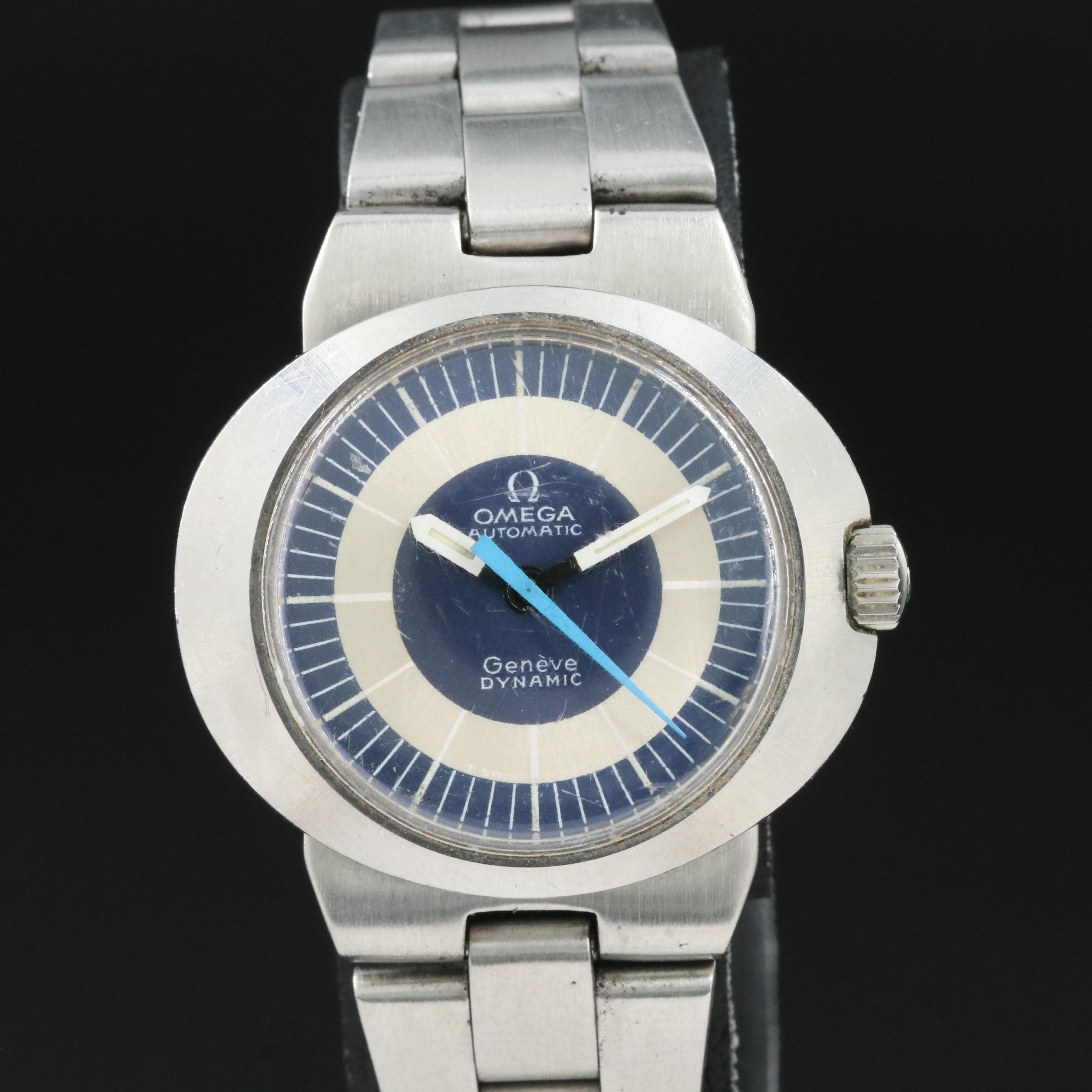 Omega Dynamic Automatic Stainless Steel Watch