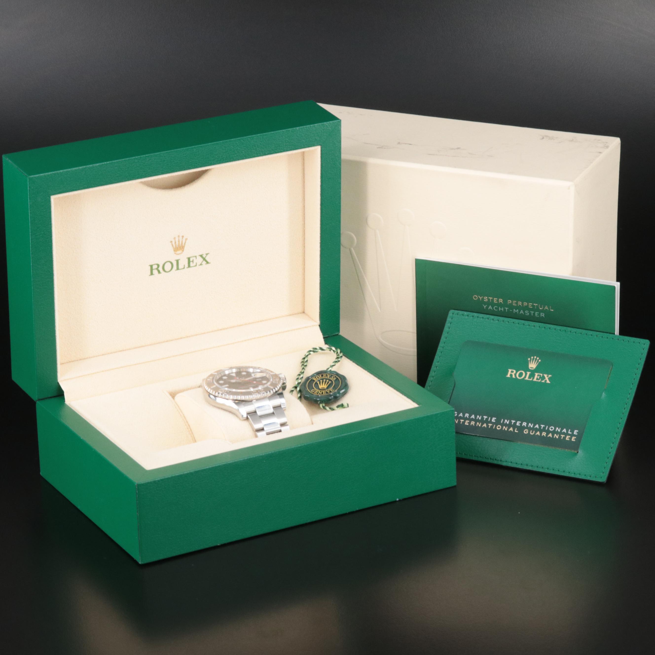 Rolex Yacht-Master 40 Cobalt Blue Dial Rolesium Watch