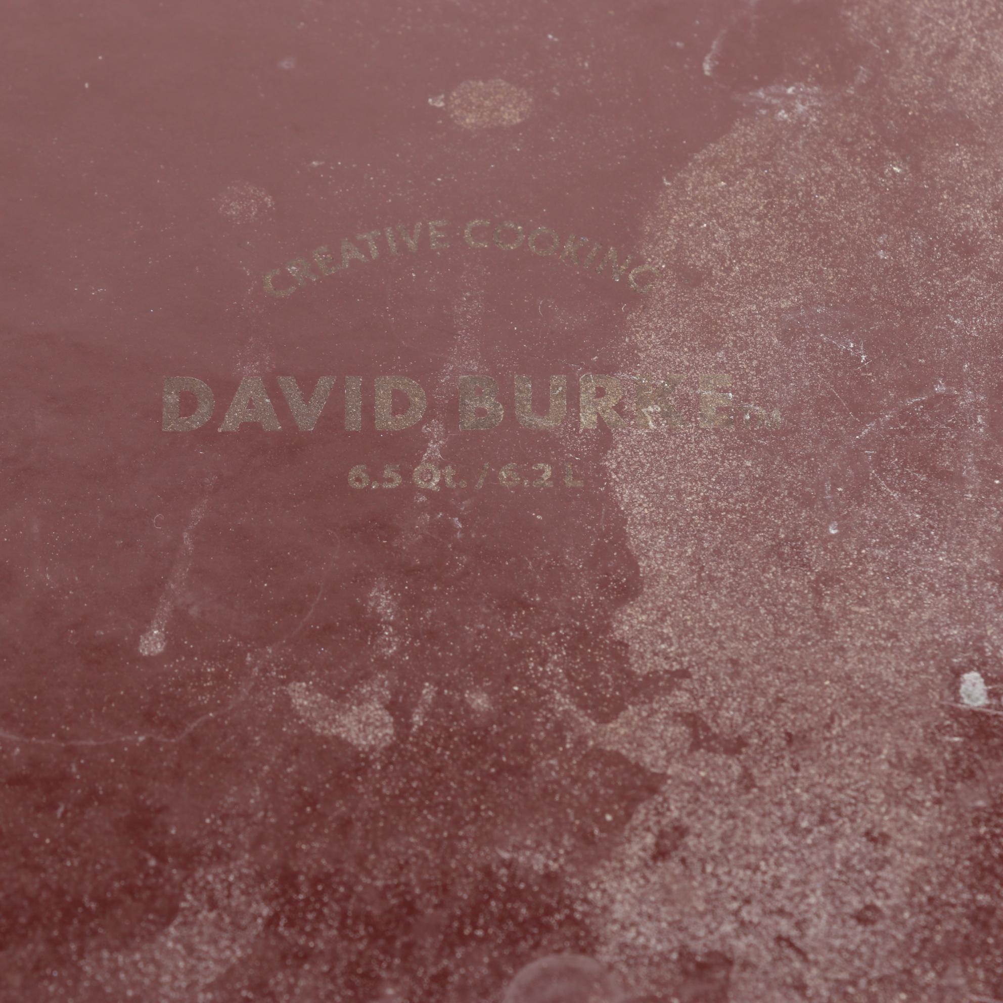 David Burke Enamel Cast Iron Dutch Oven with Other Bakeware and Kitchenware