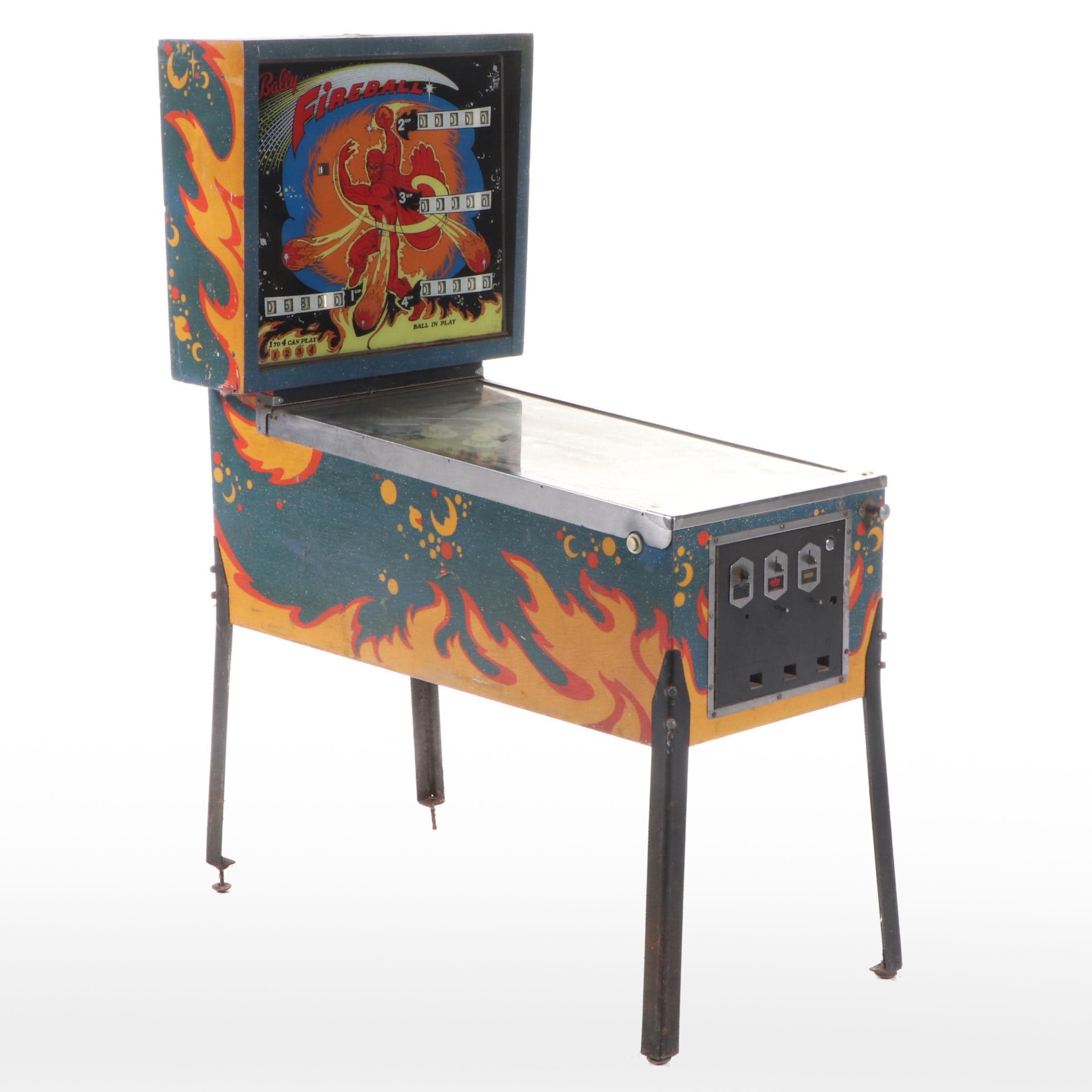 Bally Fireball Pinball Arcade Machine