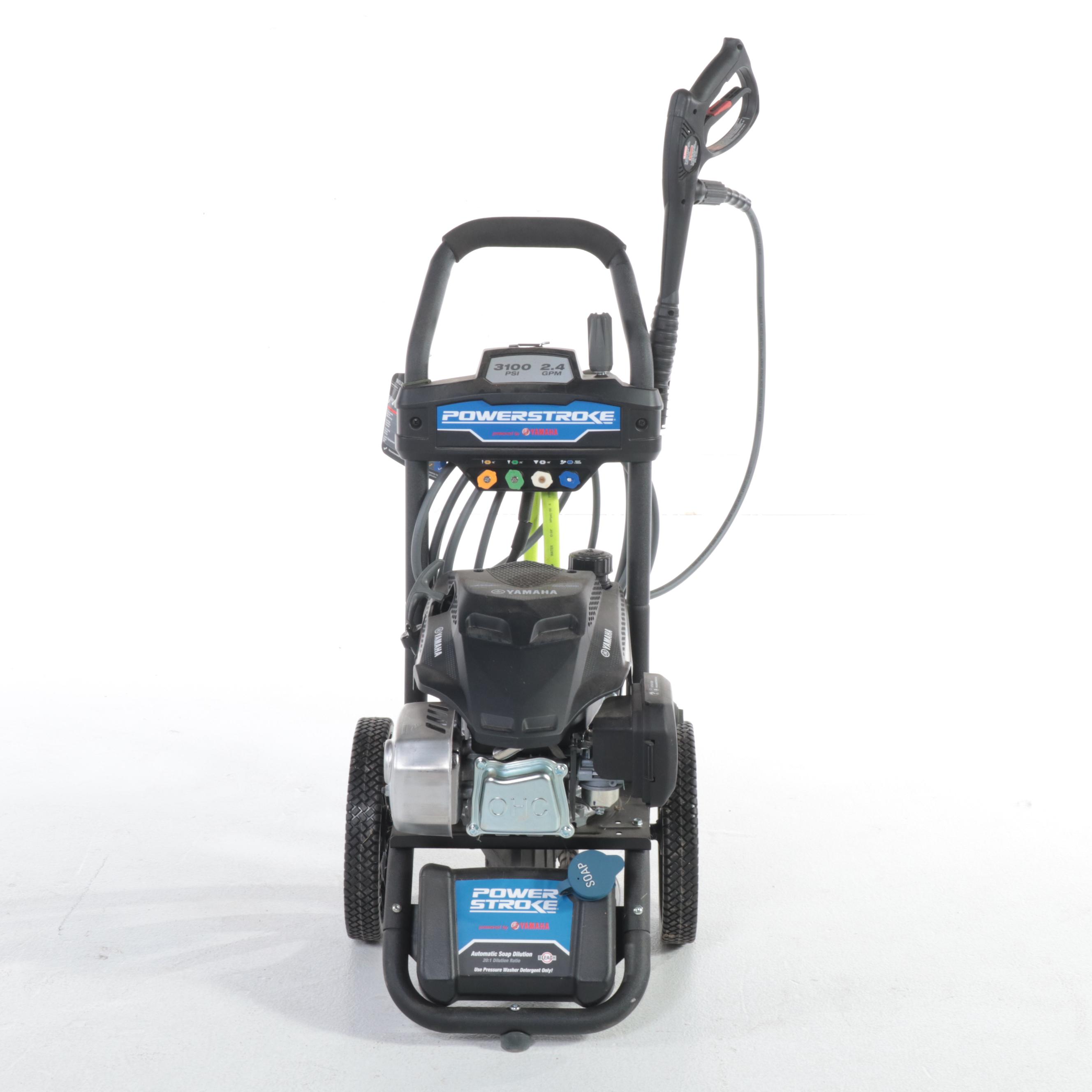 Yamaha Powerstroke 3100 PSI Gas Powered Pressure Washer
