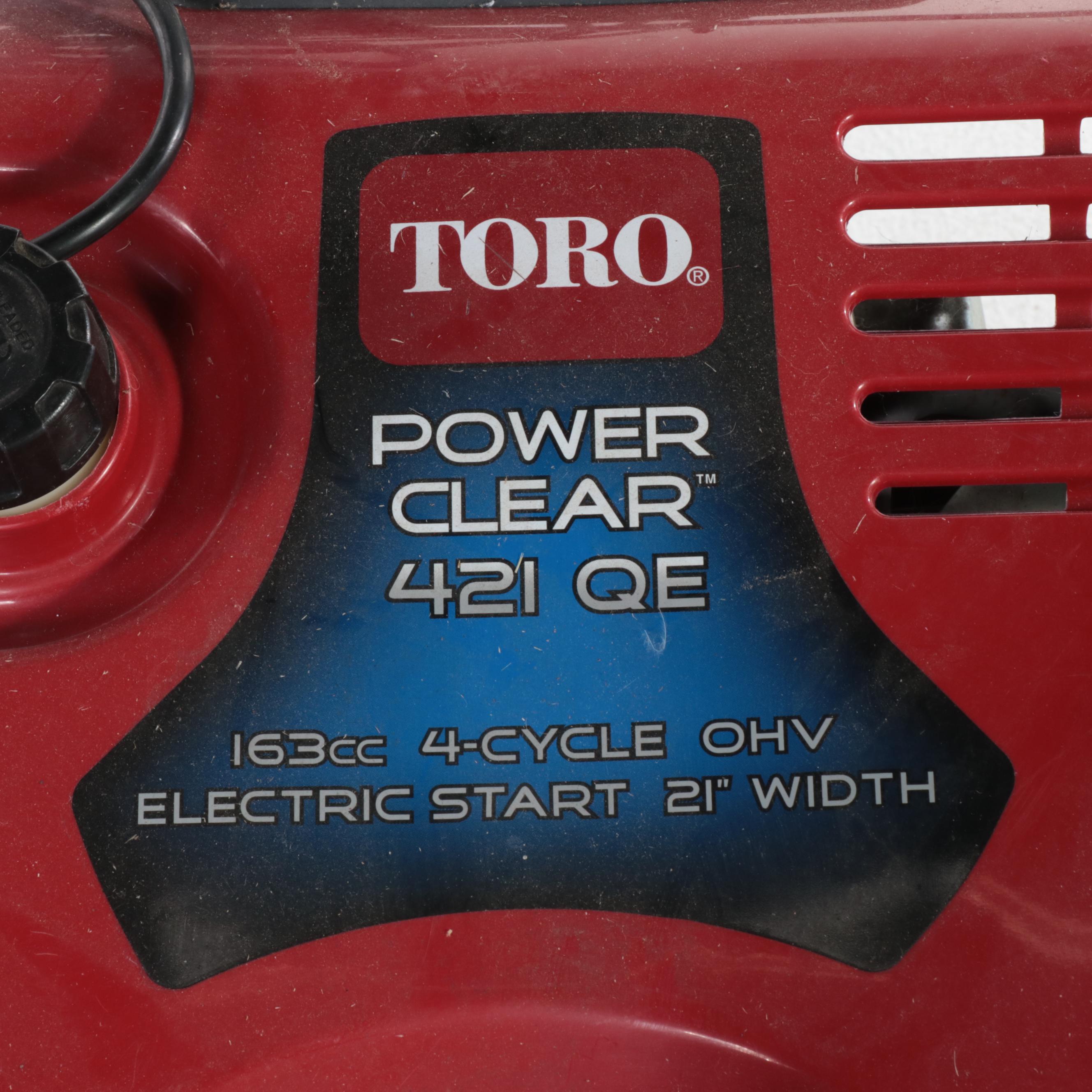 Toro Power Clear 21" Electric Start Snow Blower