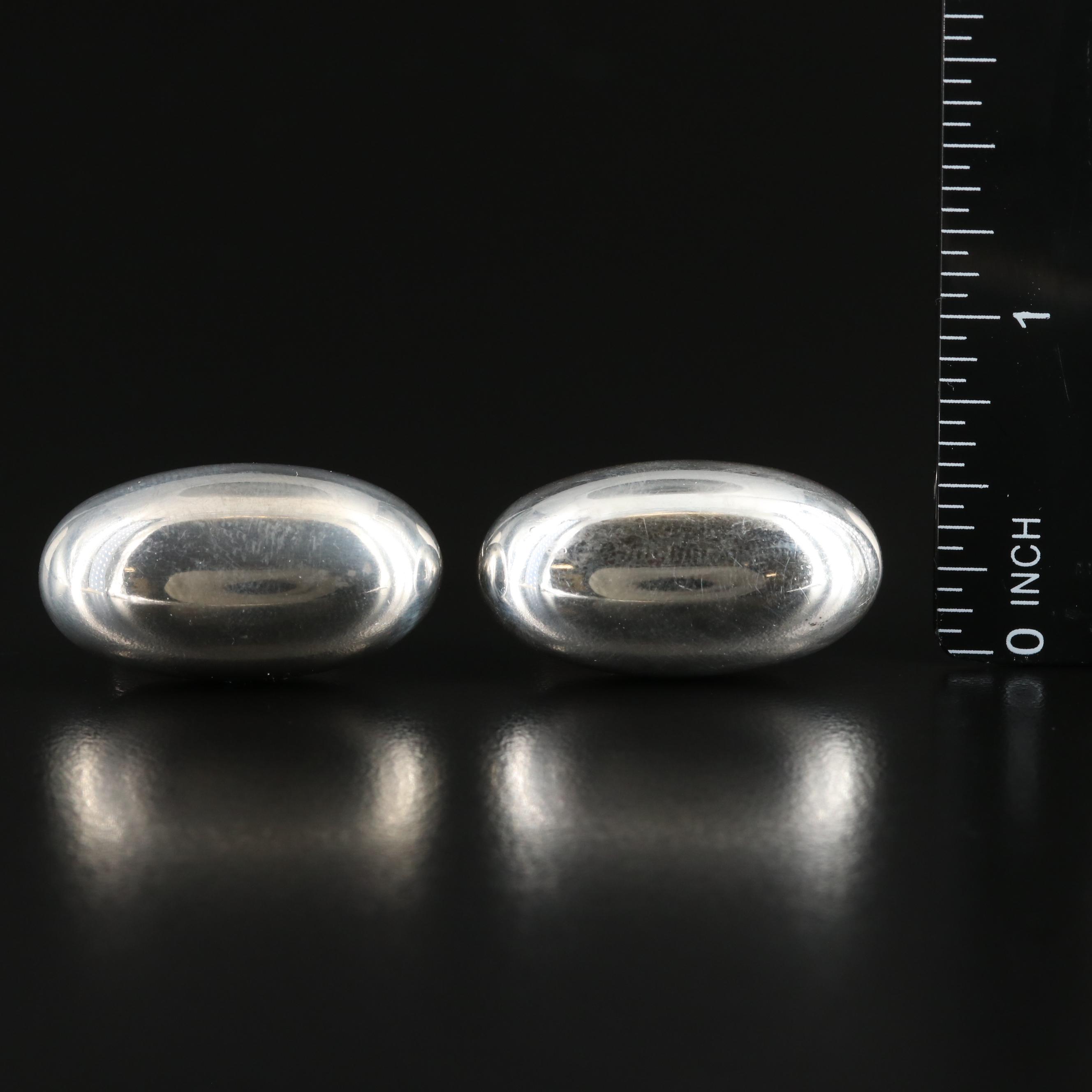 Vivianna Torun for Georg Jensen Sterling Cufflinks No. 121