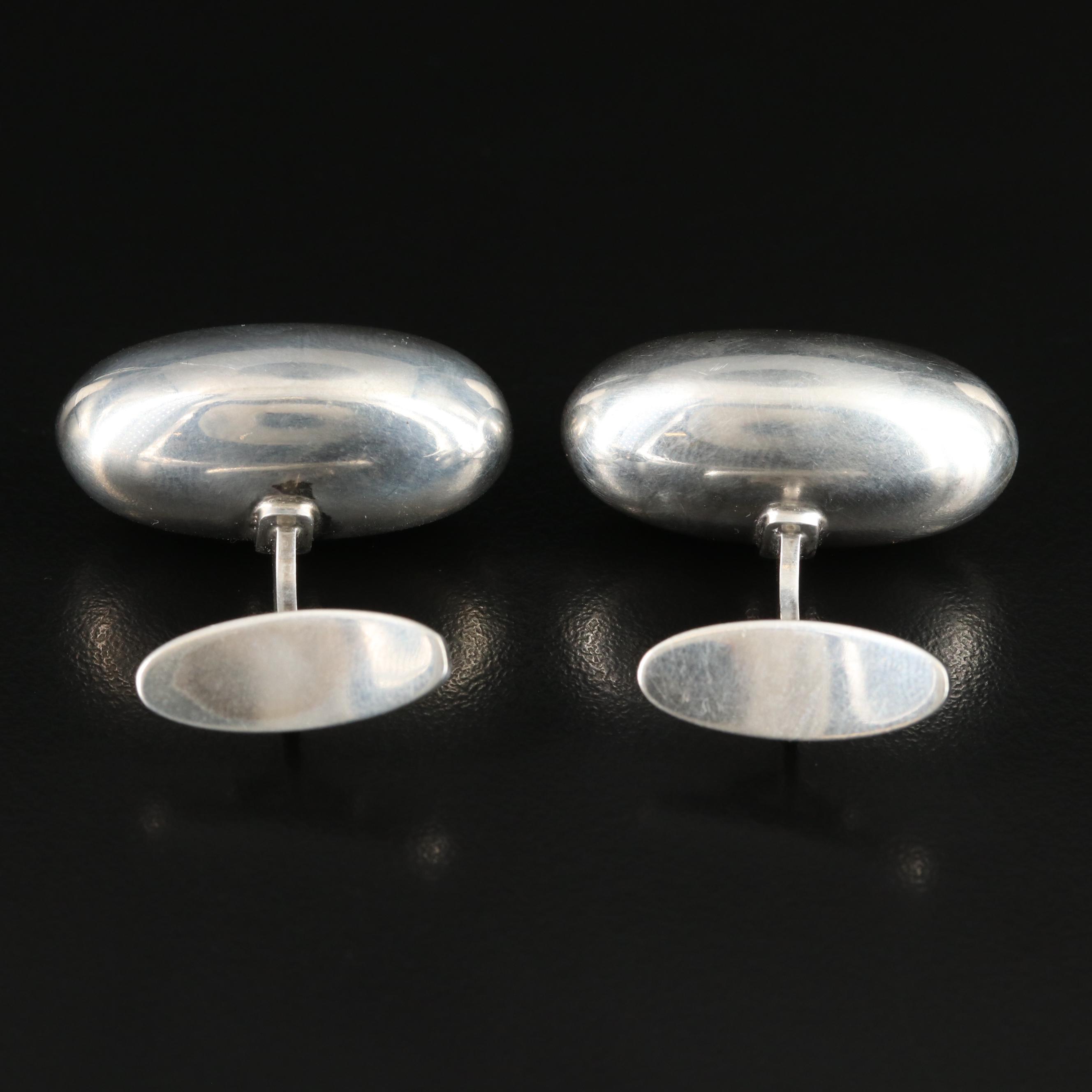 Vivianna Torun for Georg Jensen Sterling Cufflinks No. 121