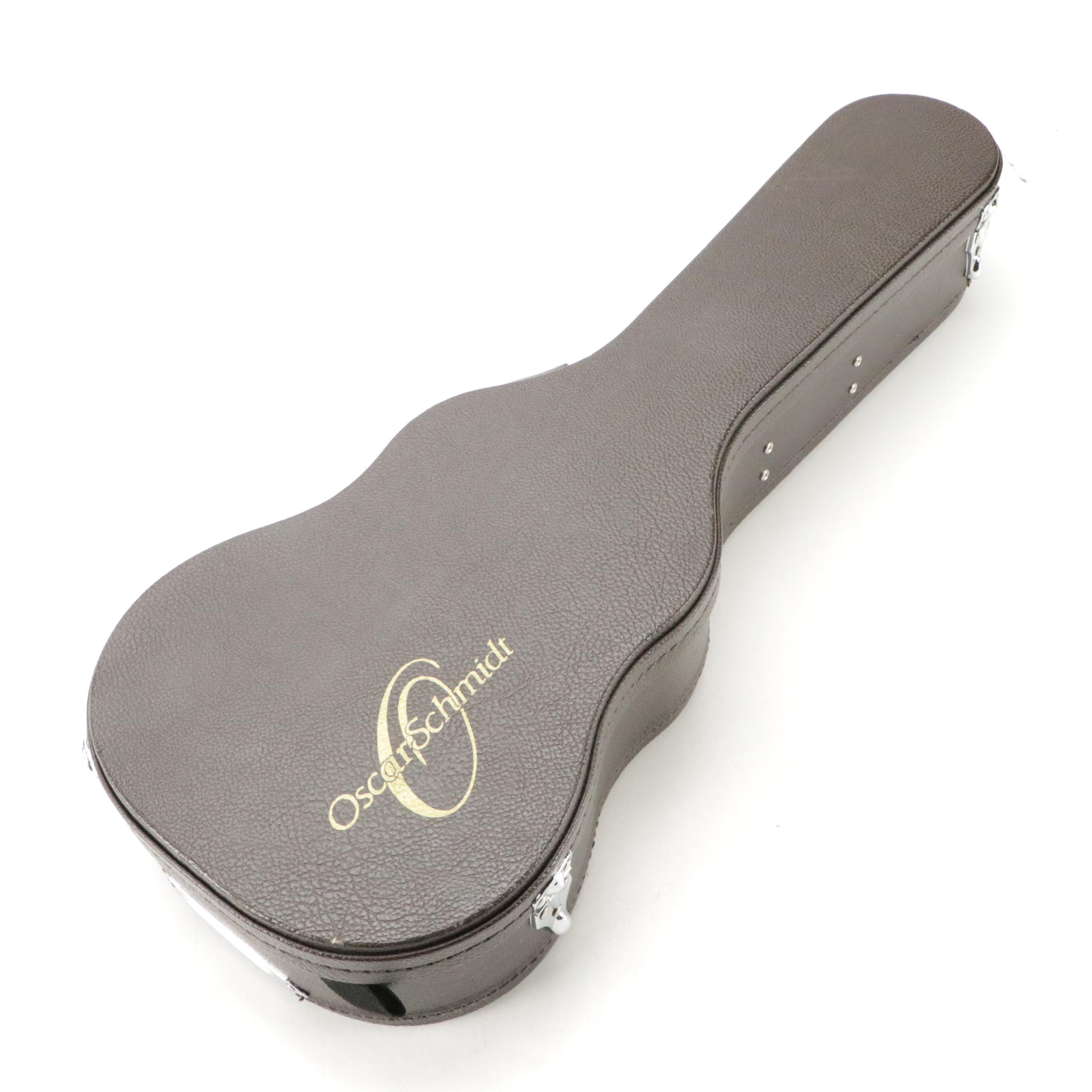 Oscar Schmidt by Washburn Mahogany Ukulele in Case