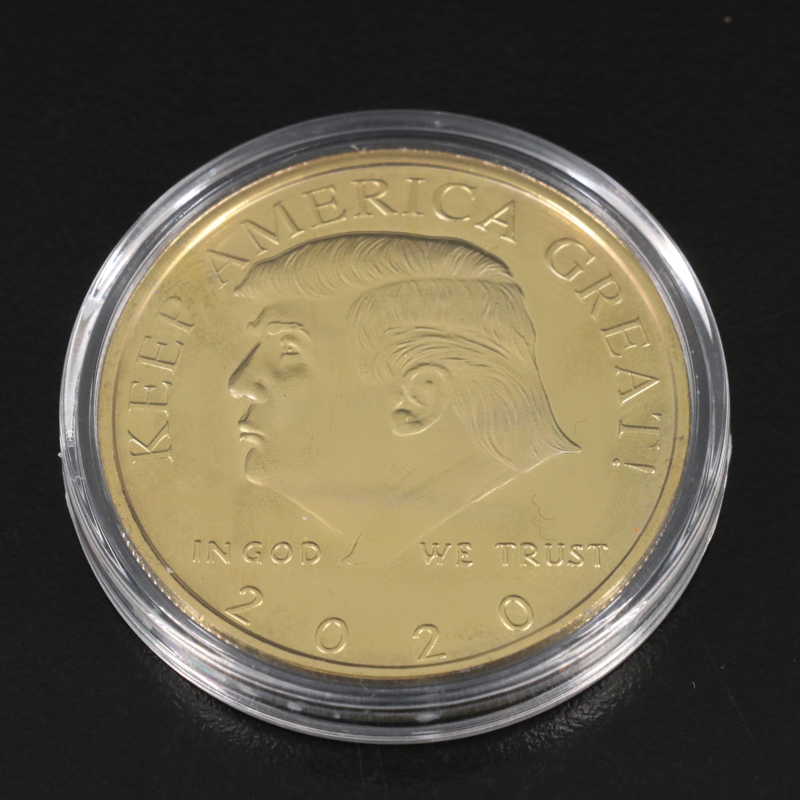 Trump Themed Coin and Currency Lot